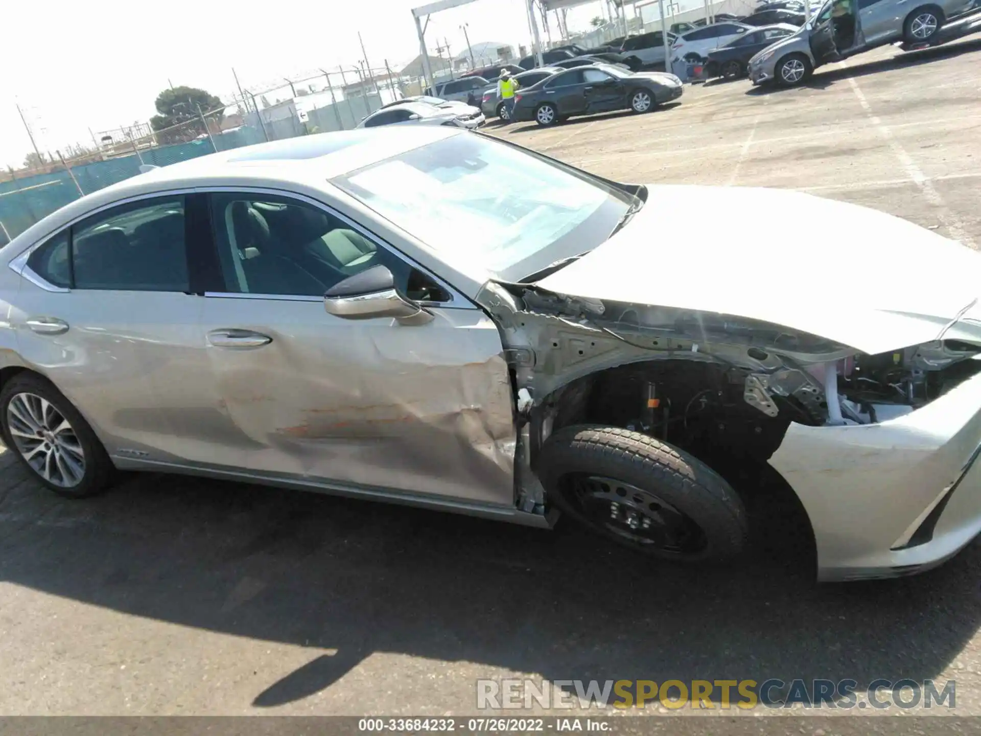 6 Photograph of a damaged car 58ADA1C15MU003603 LEXUS ES 2021