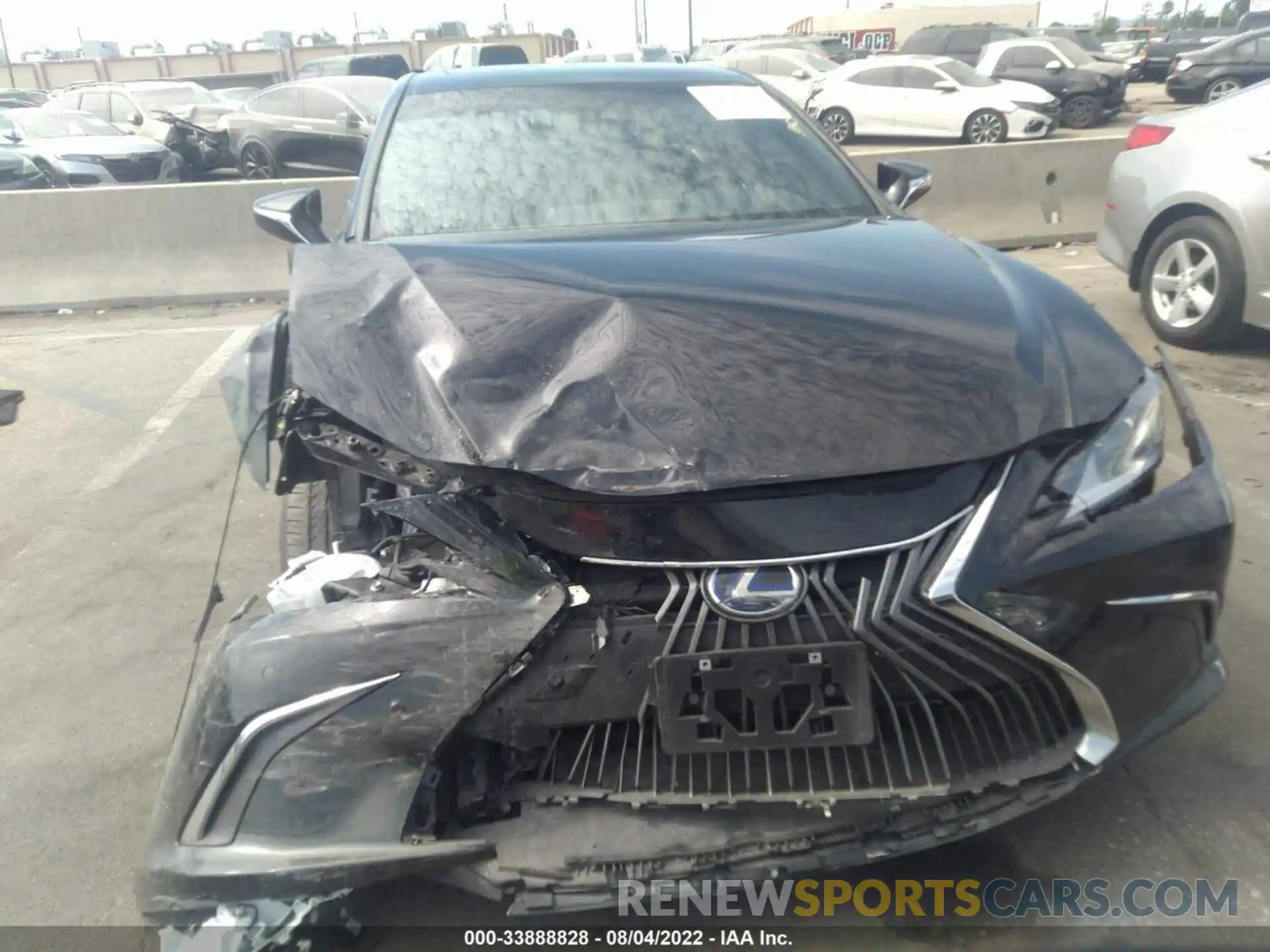 6 Photograph of a damaged car 58ADA1C15MU012446 LEXUS ES 2021