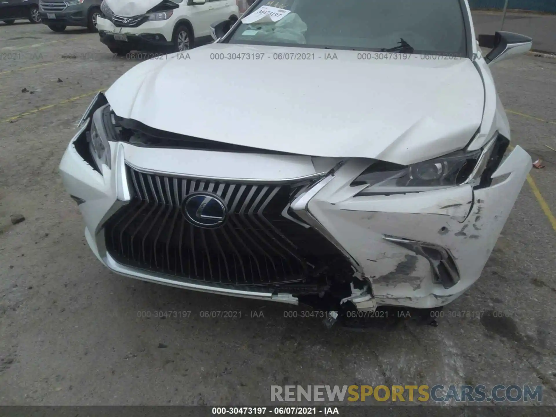 6 Photograph of a damaged car 58ADA1C19MU004964 LEXUS ES 2021