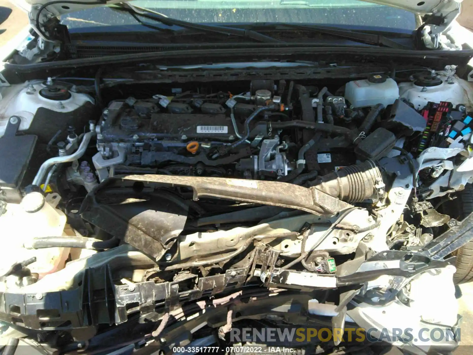 10 Photograph of a damaged car 58ADA1C1XMU005380 LEXUS ES 2021