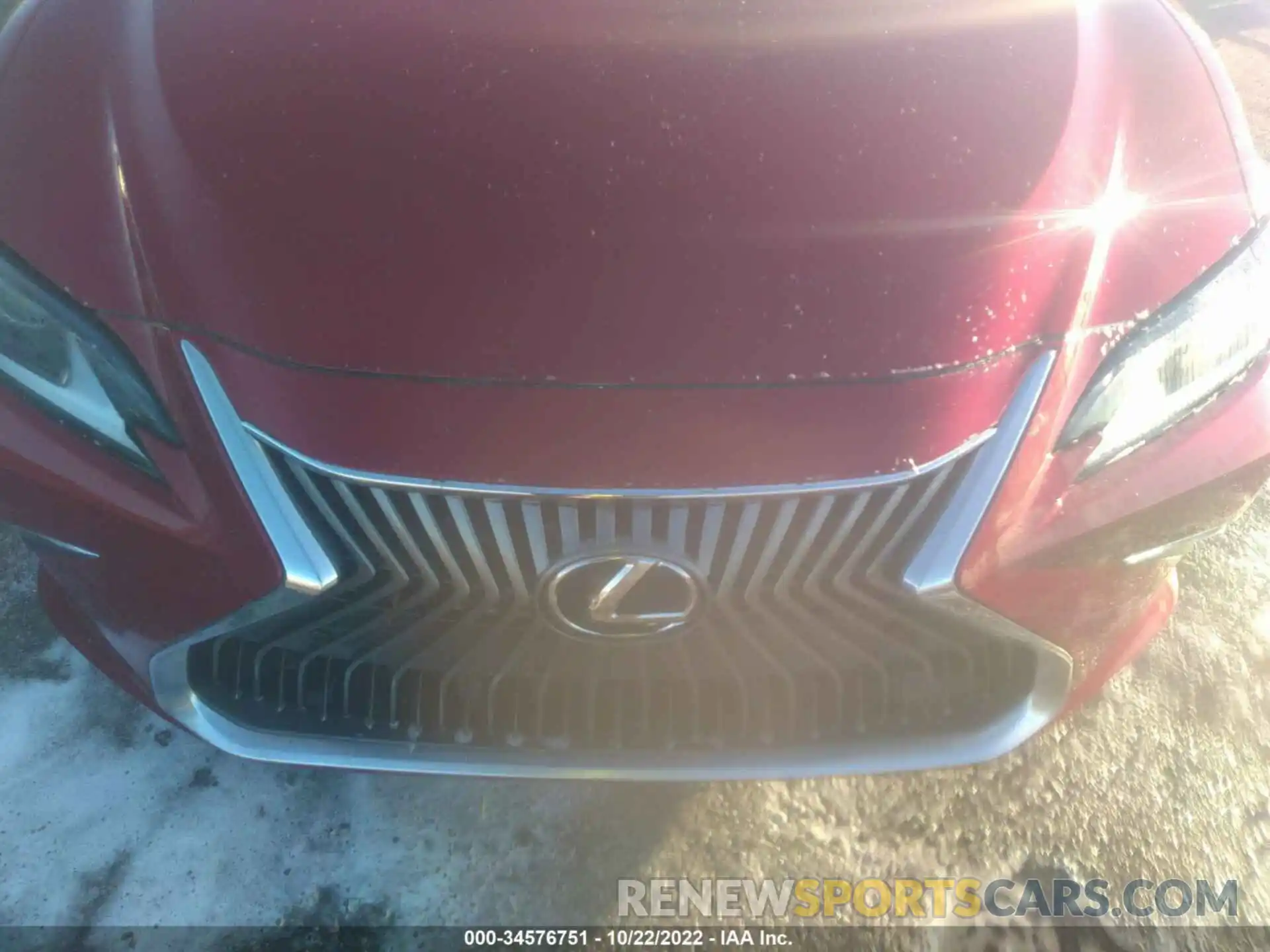 6 Photograph of a damaged car 58ADZ1B10MU103313 LEXUS ES 2021