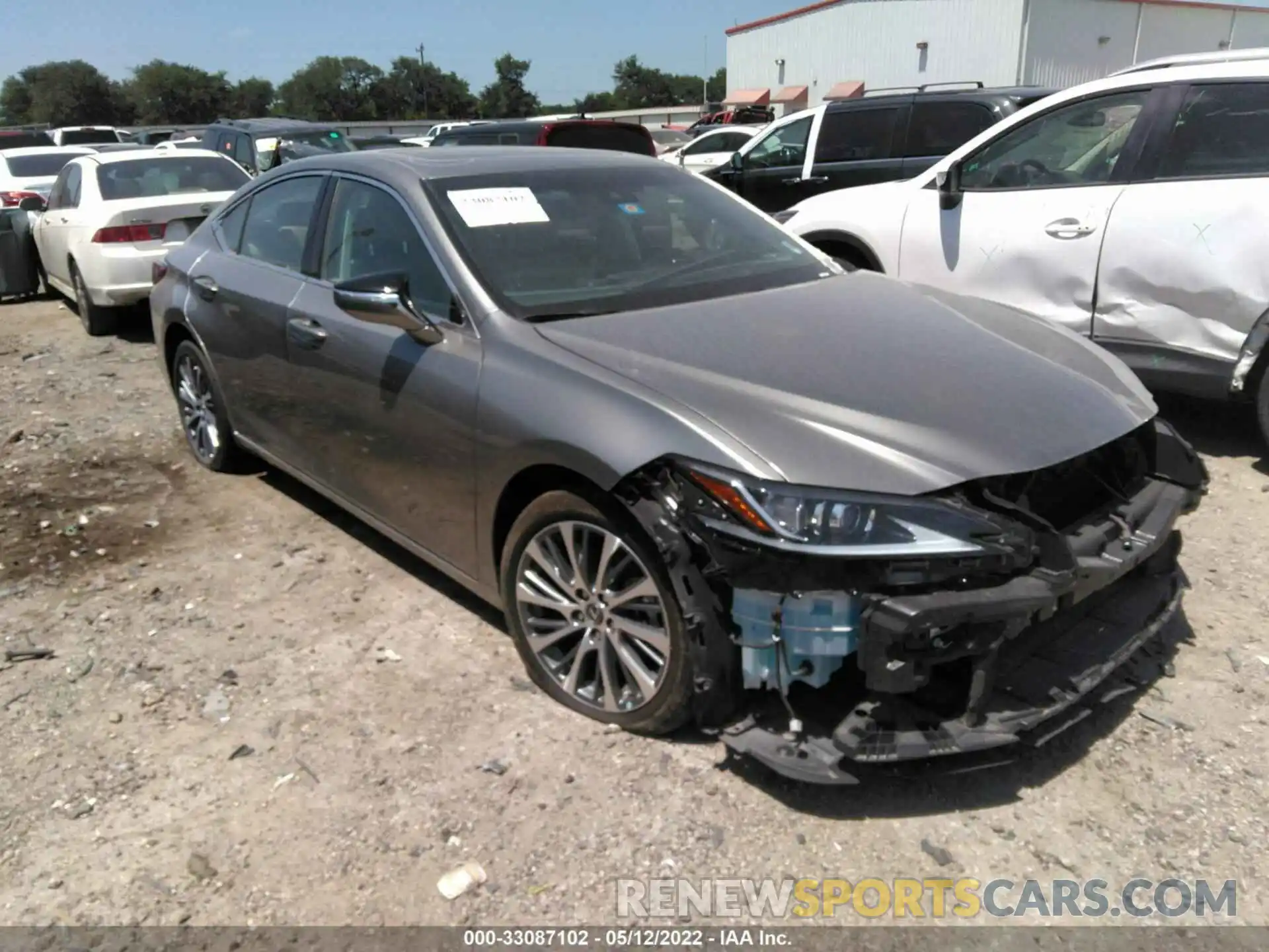 1 Photograph of a damaged car 58ADZ1B11MU087025 LEXUS ES 2021