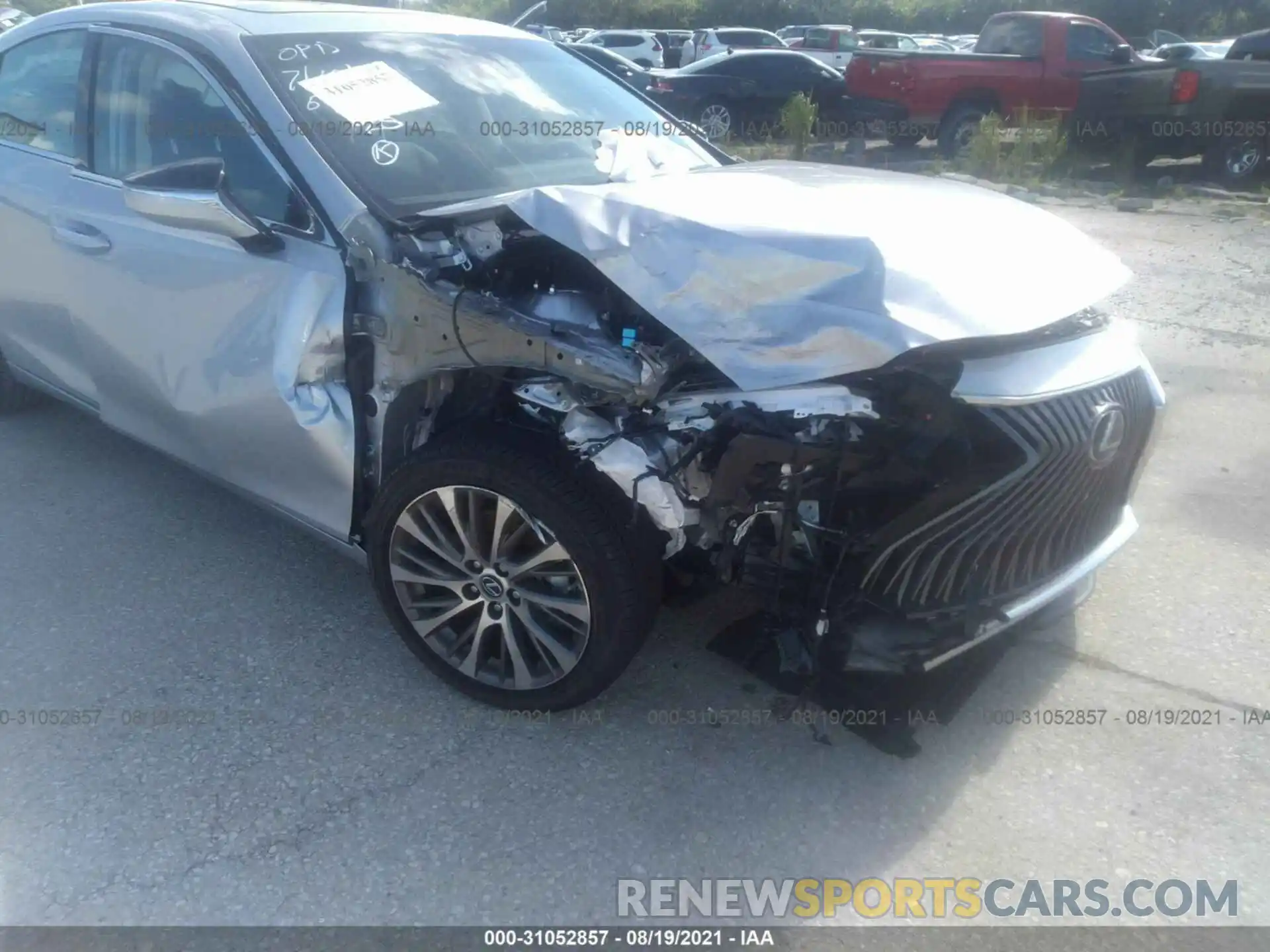 6 Photograph of a damaged car 58ADZ1B11MU100985 LEXUS ES 2021