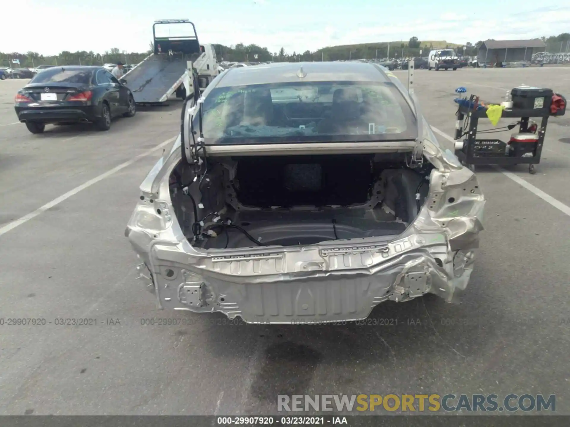 6 Photograph of a damaged car 58ADZ1B12MU089267 LEXUS ES 2021