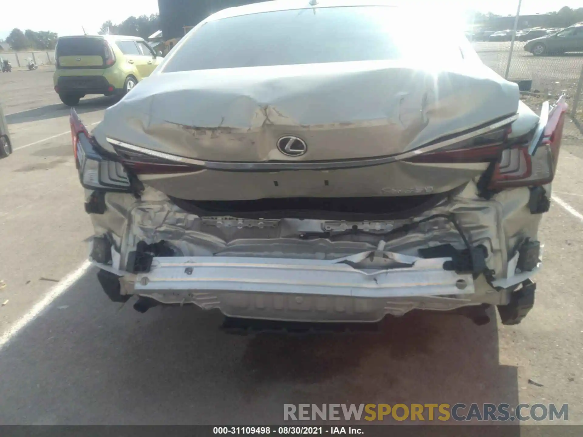 6 Photograph of a damaged car 58ADZ1B14MU087522 LEXUS ES 2021