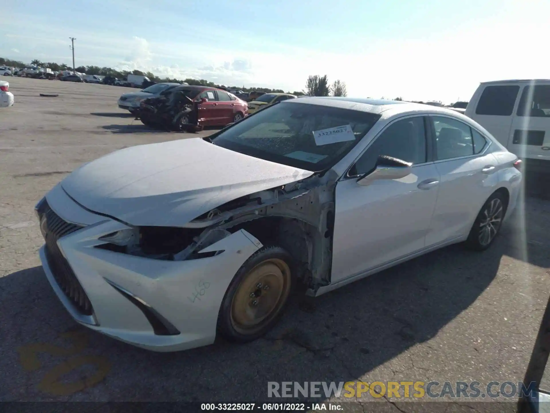 6 Photograph of a damaged car 58ADZ1B14MU105095 LEXUS ES 2021