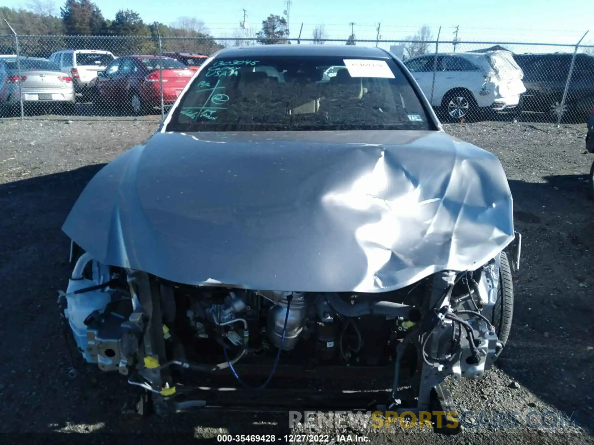 6 Photograph of a damaged car 58ADZ1B15MU106871 LEXUS ES 2021