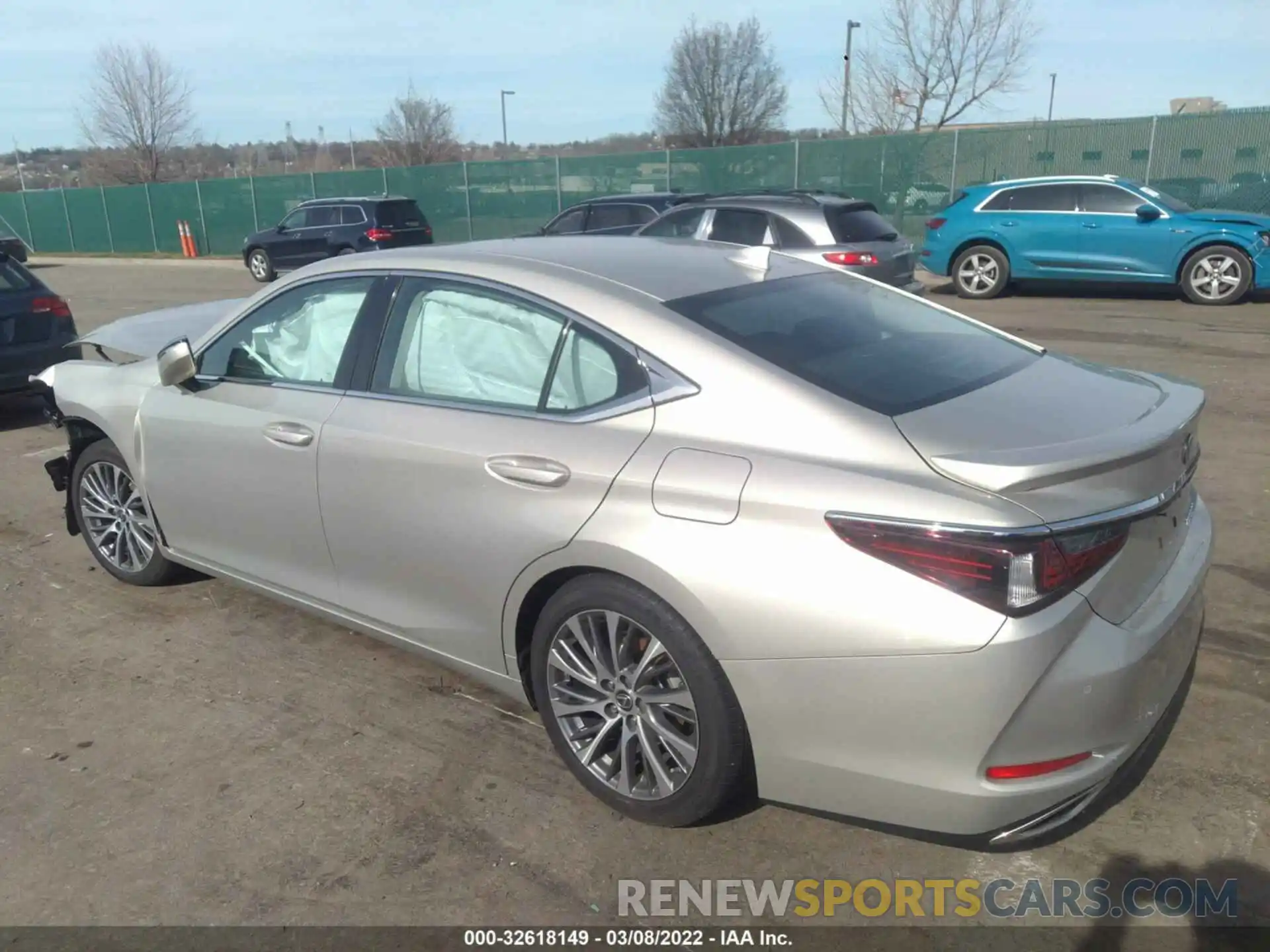 3 Photograph of a damaged car 58ADZ1B17MU092603 LEXUS ES 2021