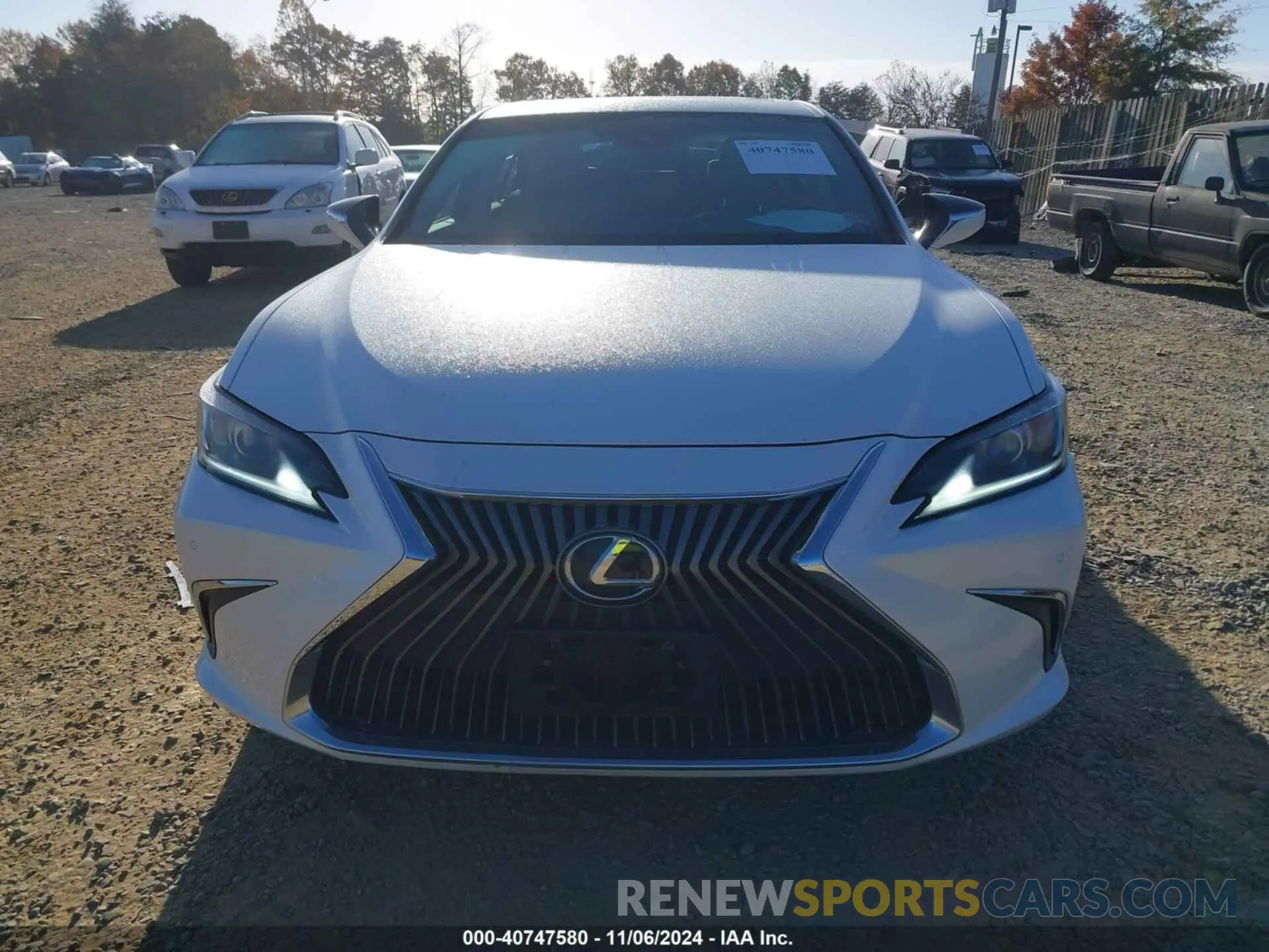 13 Photograph of a damaged car 58ADZ1B19MU083661 LEXUS ES 2021
