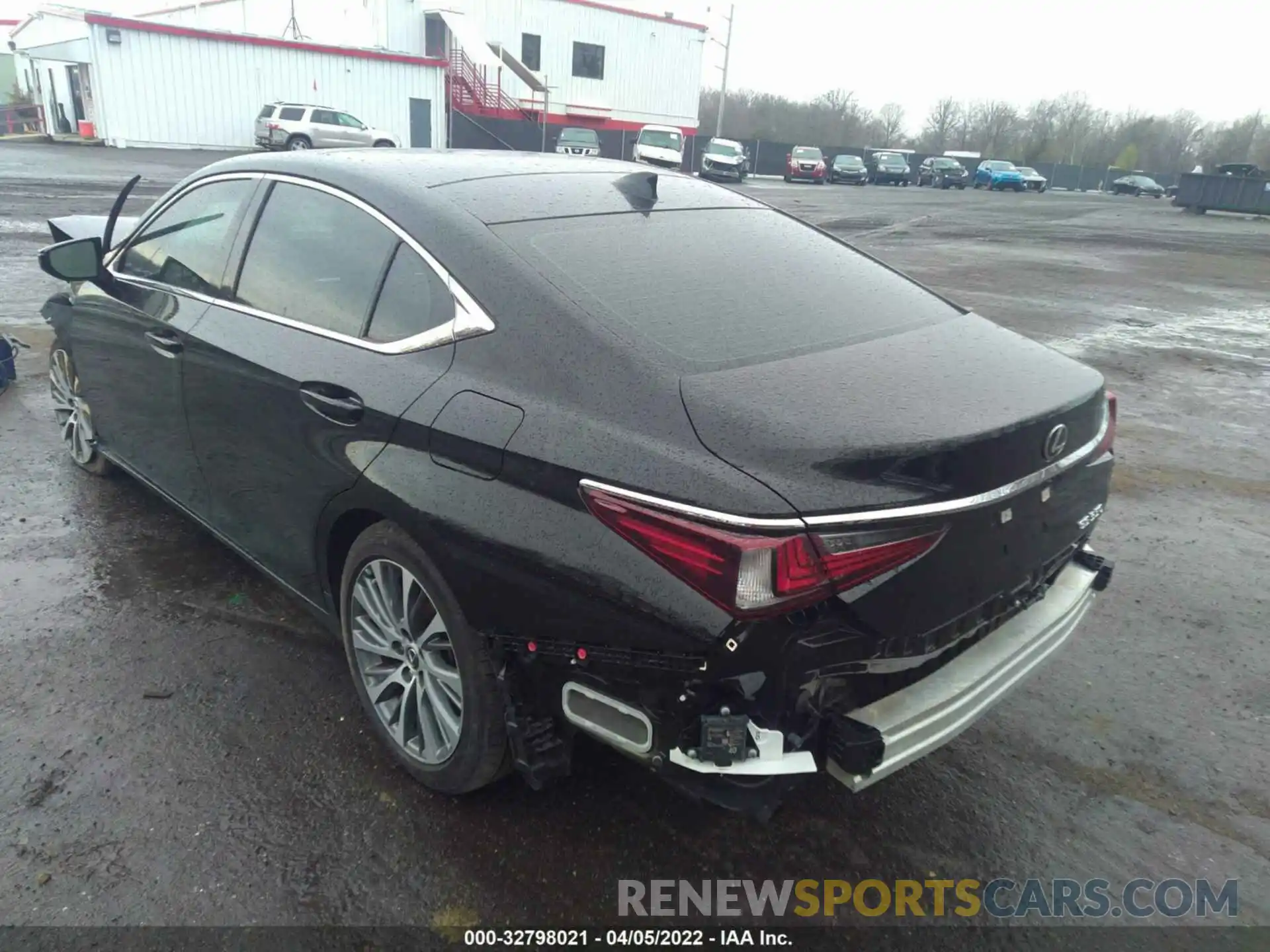 3 Photograph of a damaged car 58ADZ1B1XMU092529 LEXUS ES 2021