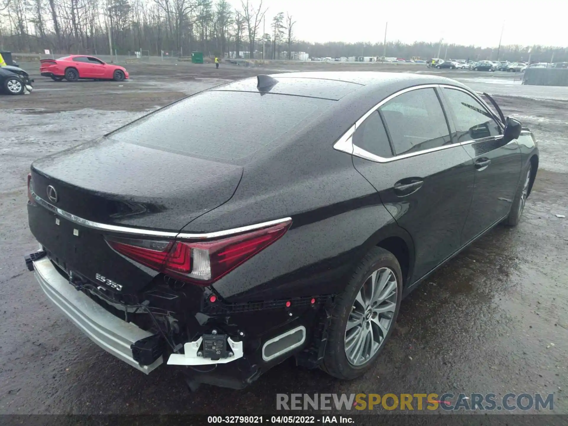 4 Photograph of a damaged car 58ADZ1B1XMU092529 LEXUS ES 2021