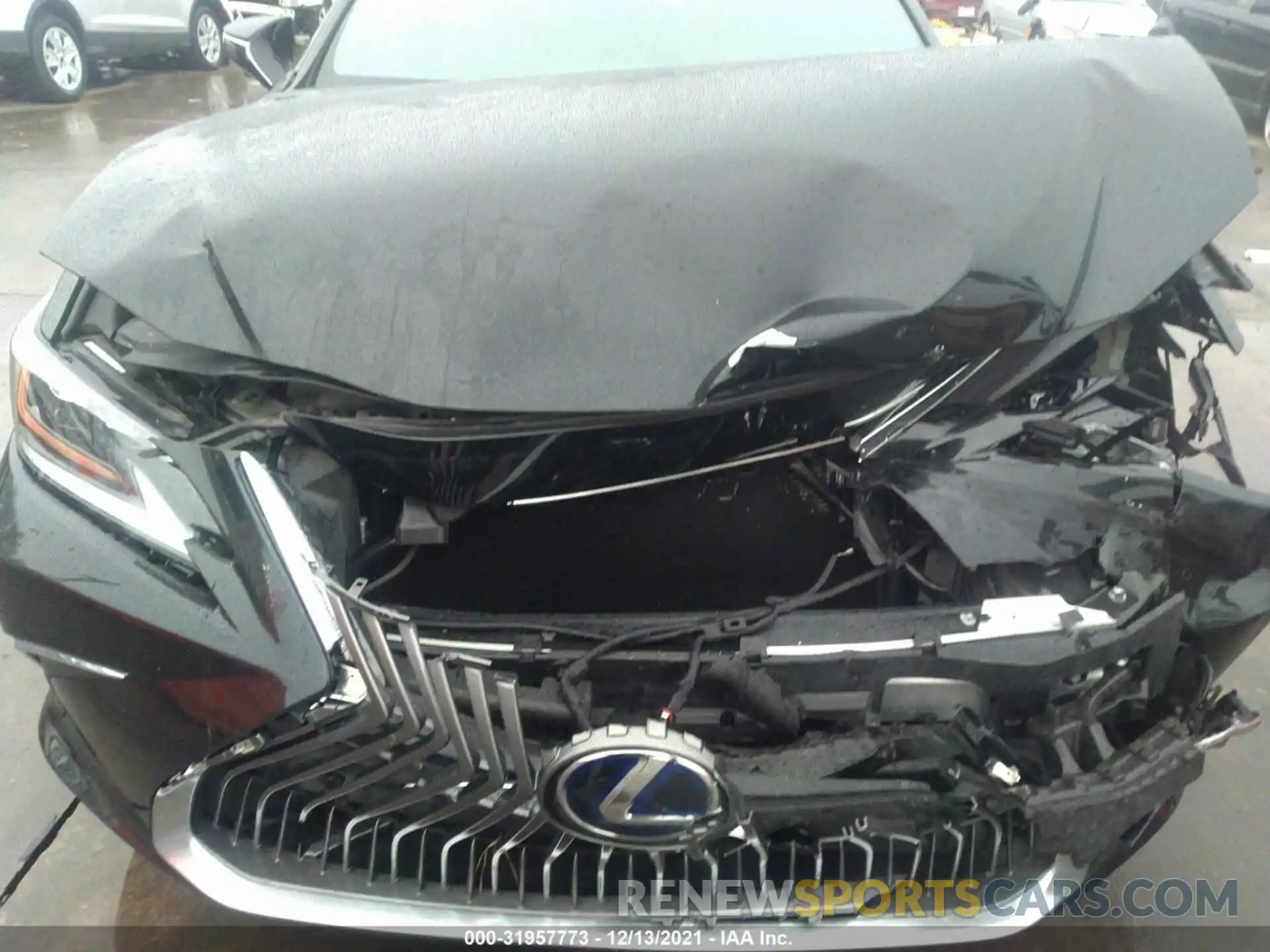 10 Photograph of a damaged car 58AFA1C16MU004462 LEXUS ES 2021