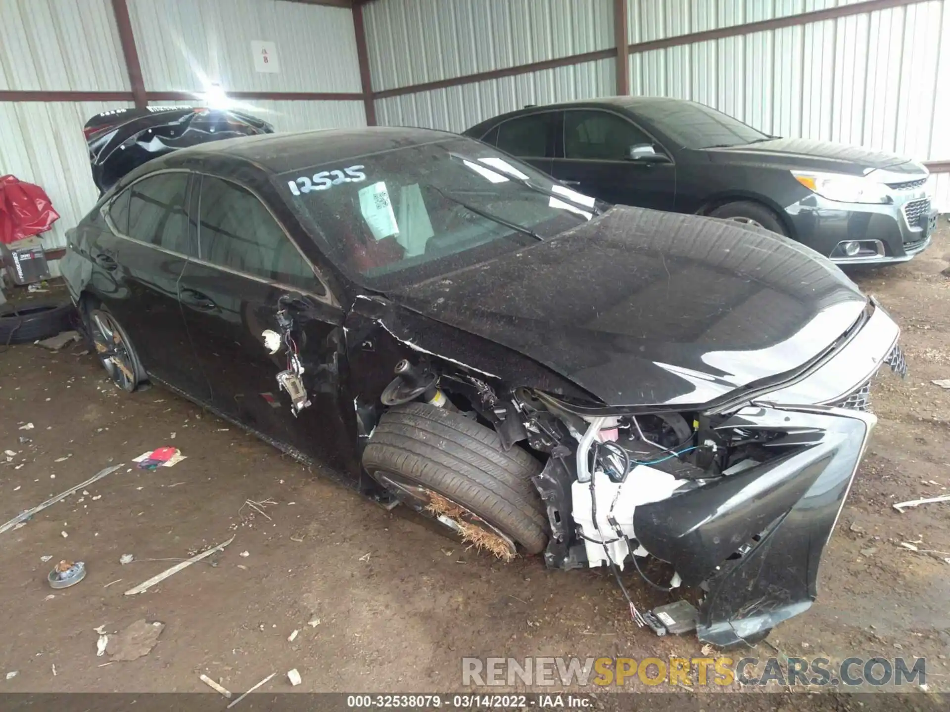 1 Photograph of a damaged car 58AGZ1B10MU105141 LEXUS ES 2021