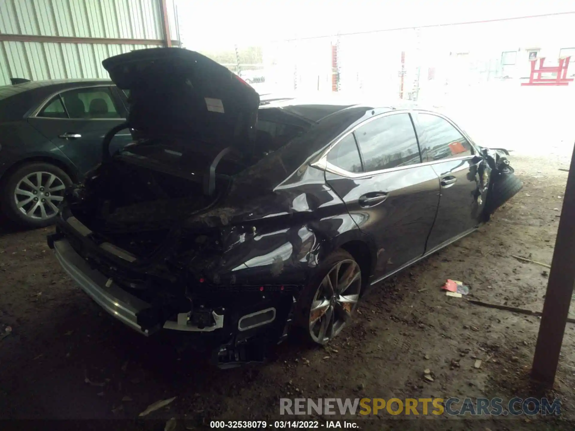 4 Photograph of a damaged car 58AGZ1B10MU105141 LEXUS ES 2021