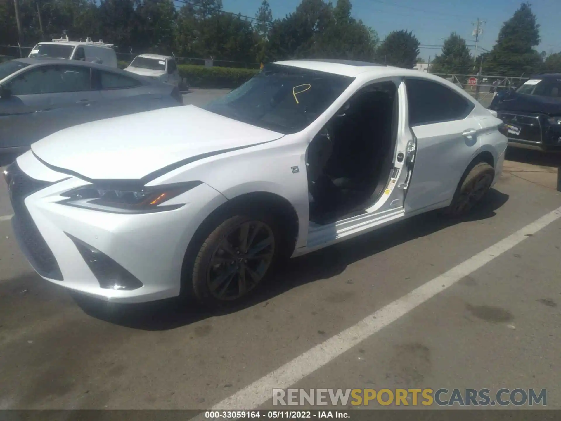 2 Photograph of a damaged car 58AGZ1B13MU103738 LEXUS ES 2021