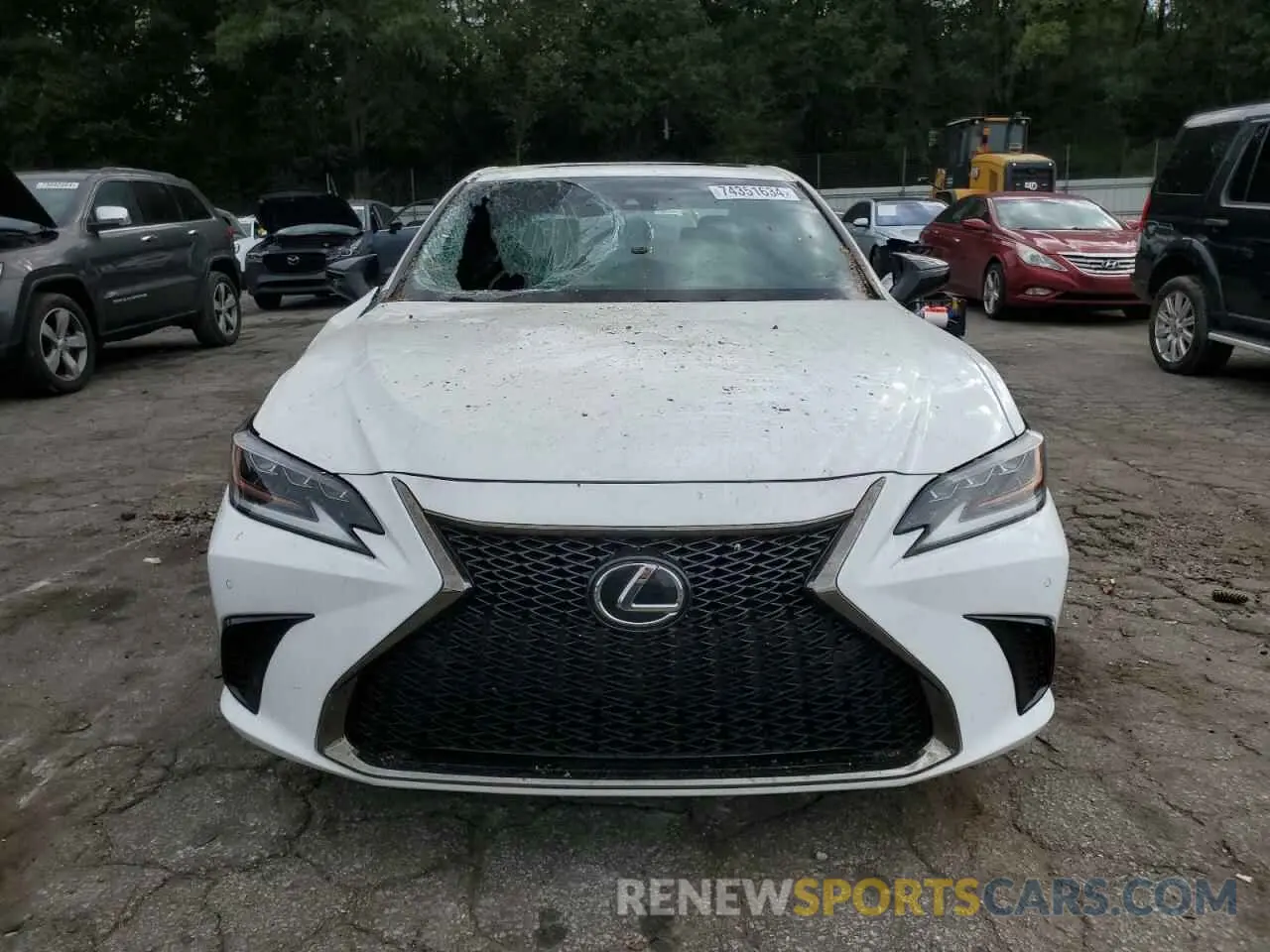 5 Photograph of a damaged car 58AHZ1B13MU102254 LEXUS ES 2021
