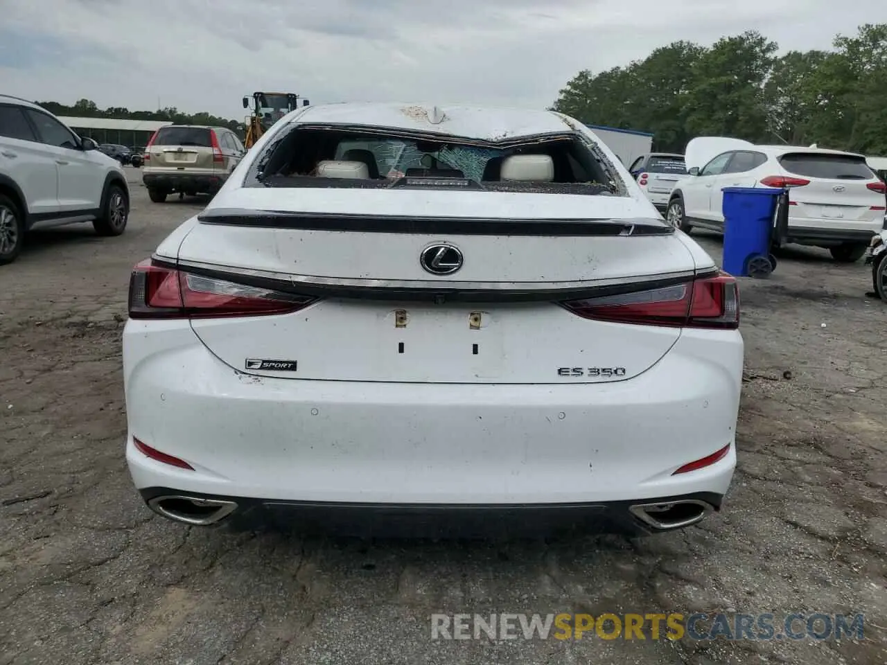 6 Photograph of a damaged car 58AHZ1B13MU102254 LEXUS ES 2021