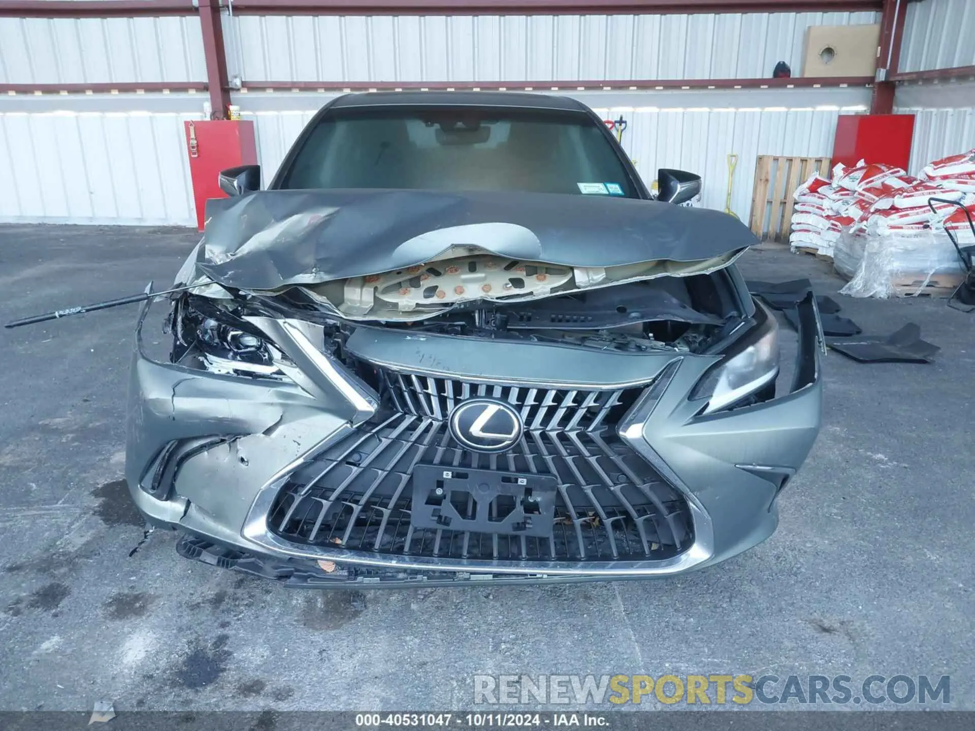 12 Photograph of a damaged car 58ADZ1B10NU131162 LEXUS ES 2022
