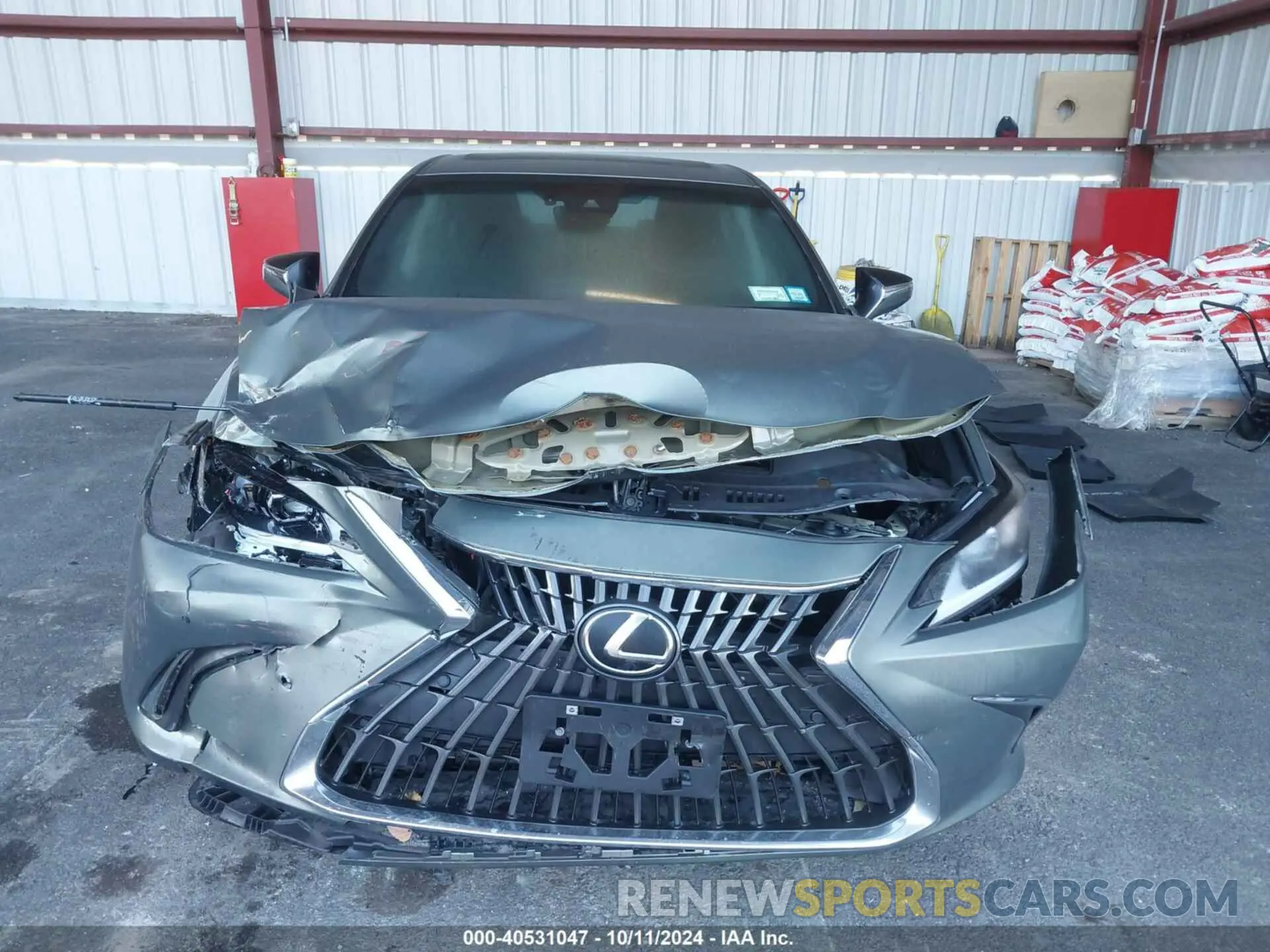 6 Photograph of a damaged car 58ADZ1B10NU131162 LEXUS ES 2022