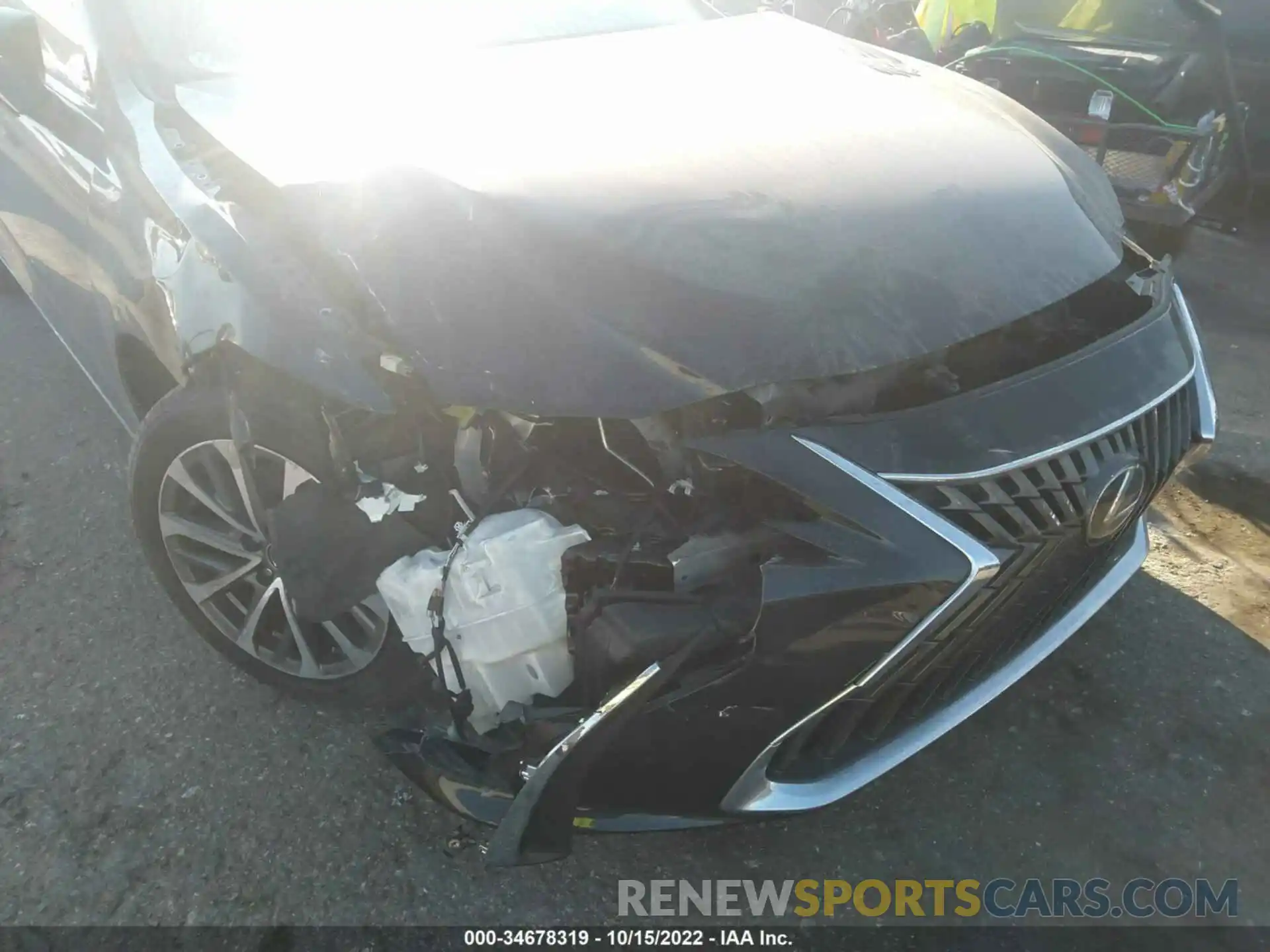 6 Photograph of a damaged car 58ADZ1B11NU115536 LEXUS ES 2022