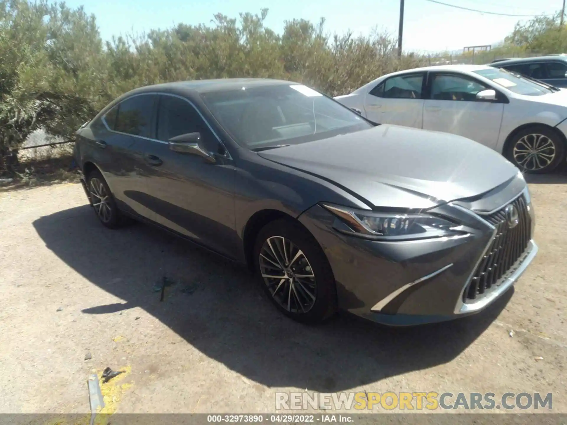 1 Photograph of a damaged car 58ADZ1B13NU116445 LEXUS ES 2022