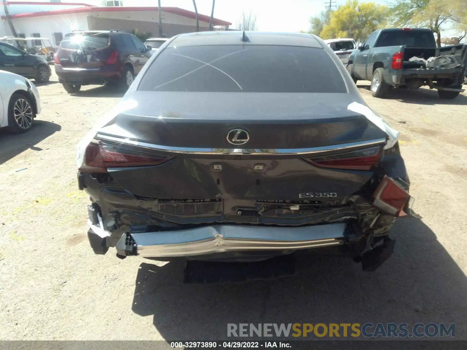 6 Photograph of a damaged car 58ADZ1B13NU116445 LEXUS ES 2022