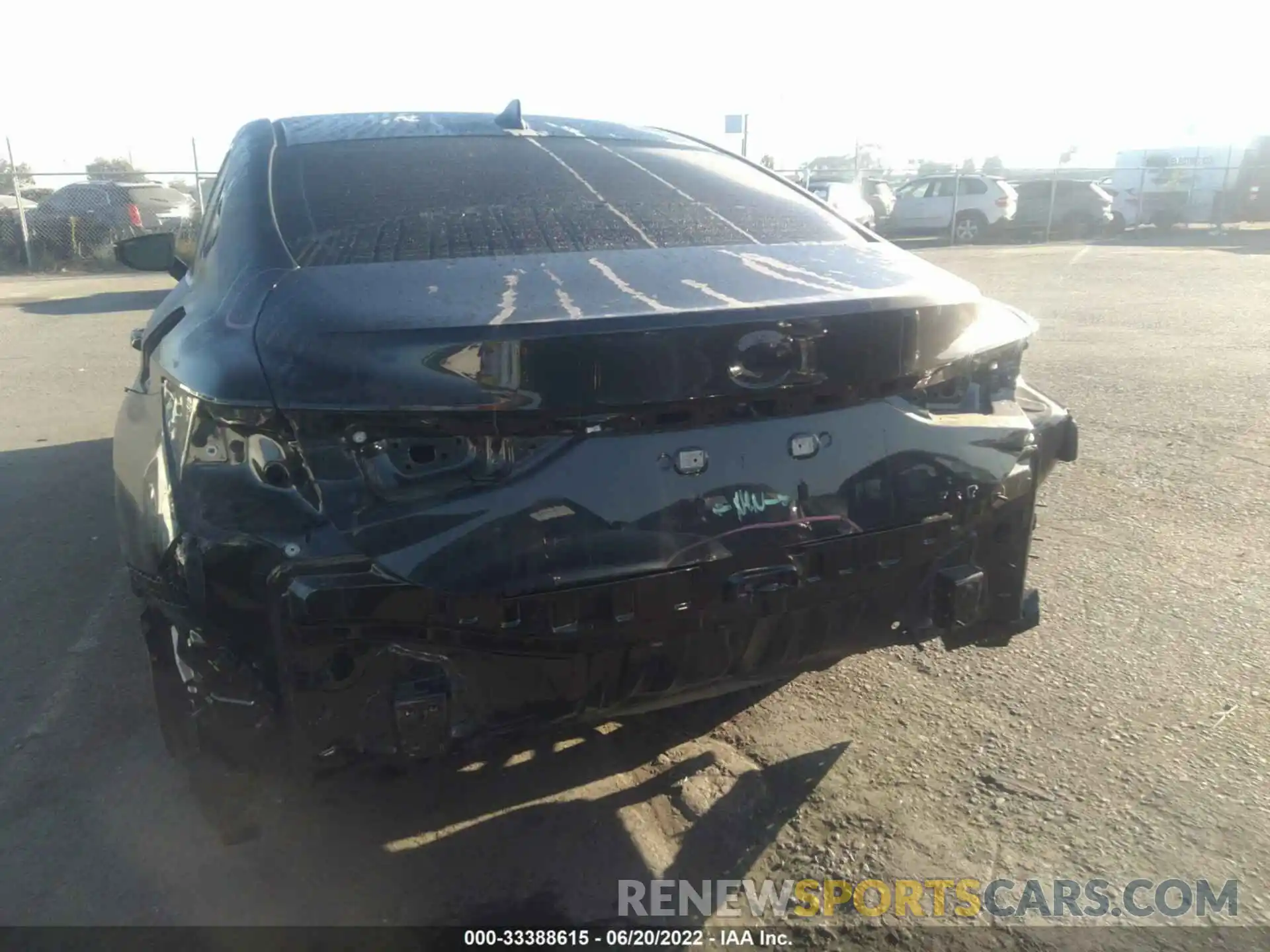 6 Photograph of a damaged car 58ADZ1B17NU121566 LEXUS ES 2022