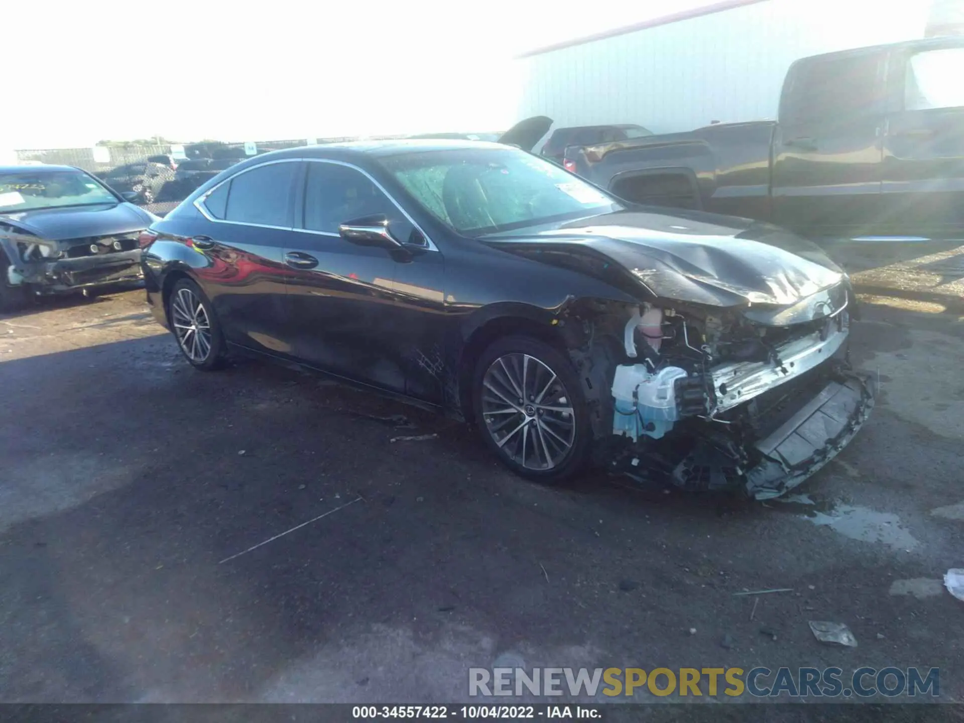1 Photograph of a damaged car 58ADZ1B1XNU111811 LEXUS ES 2022