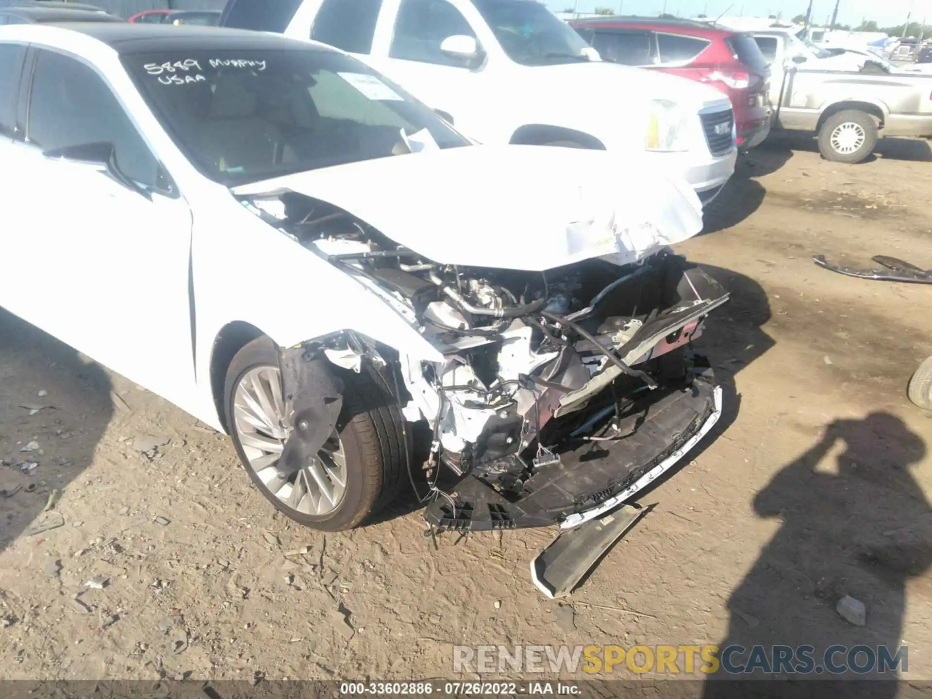 6 Photograph of a damaged car 58AFZ1B10NU112667 LEXUS ES 2022