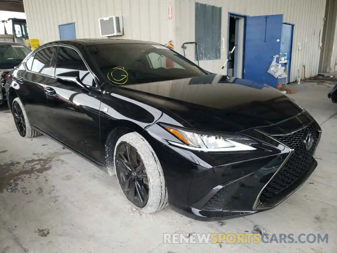 1 Photograph of a damaged car 58AGZ1B10NU111538 LEXUS ES 2022