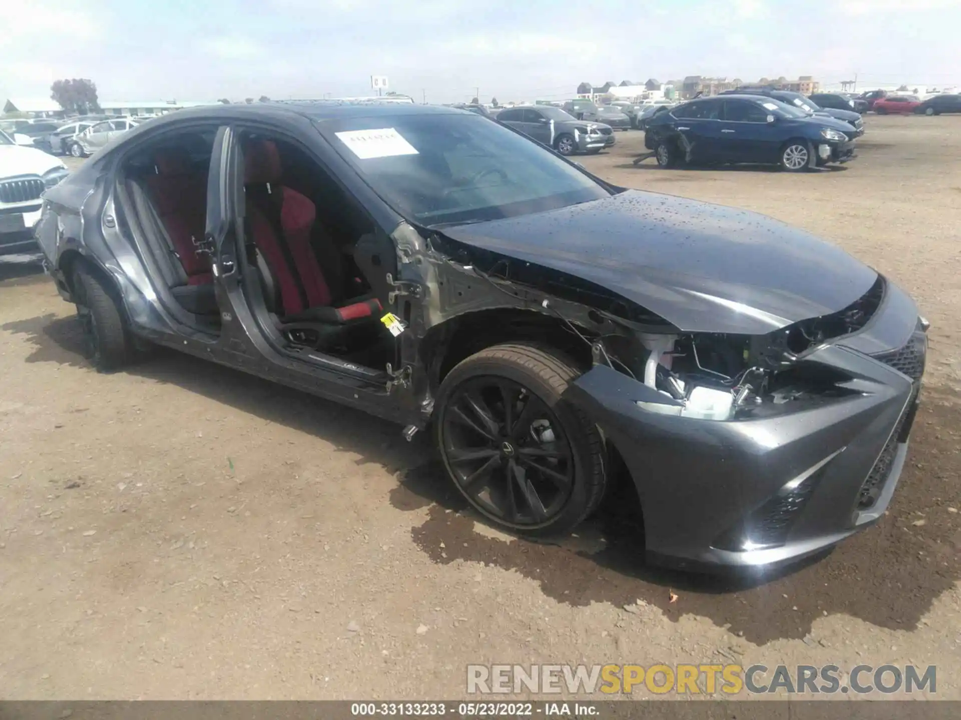 1 Photograph of a damaged car 58AGZ1B16NU111186 LEXUS ES 2022