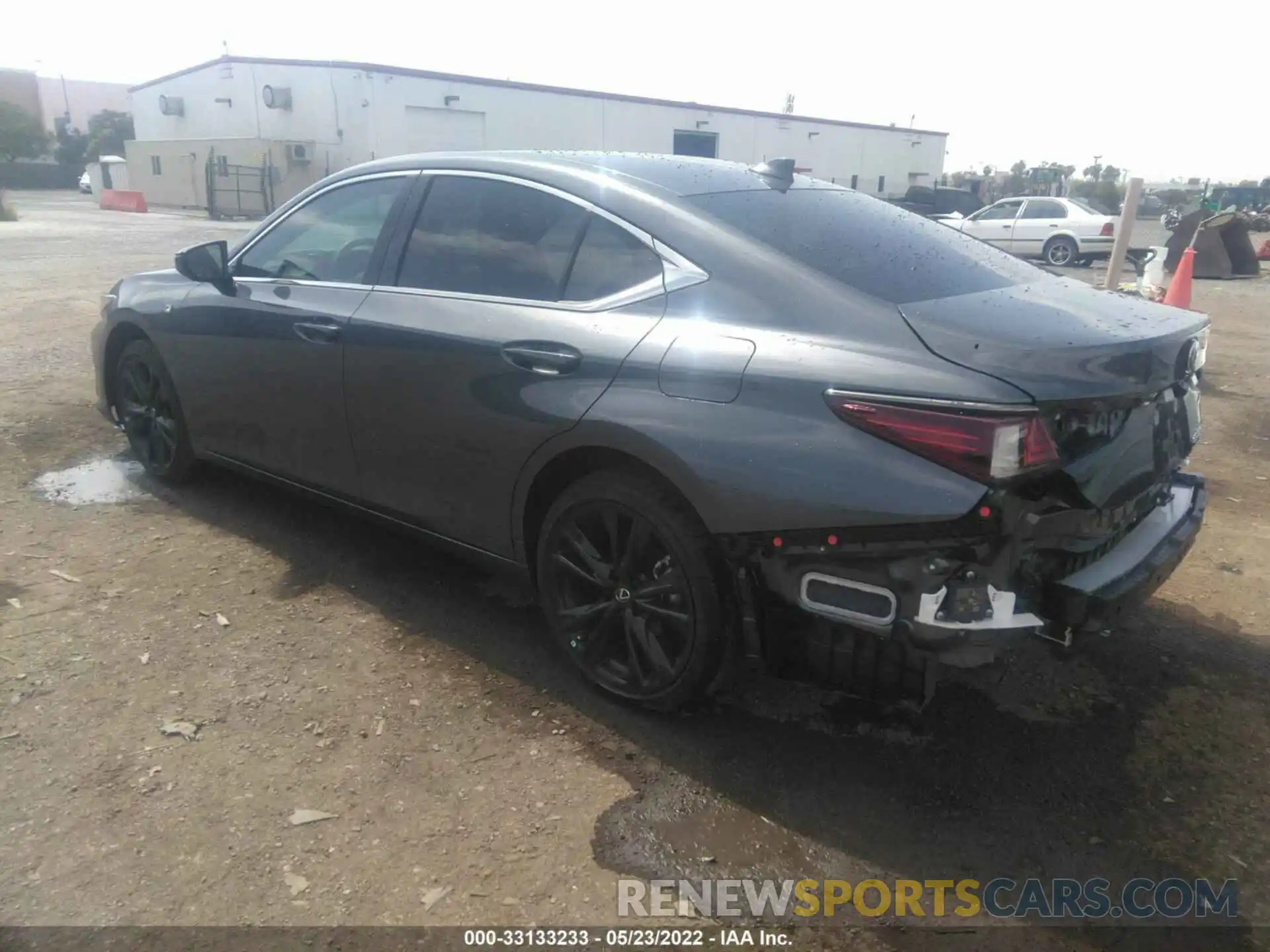 3 Photograph of a damaged car 58AGZ1B16NU111186 LEXUS ES 2022