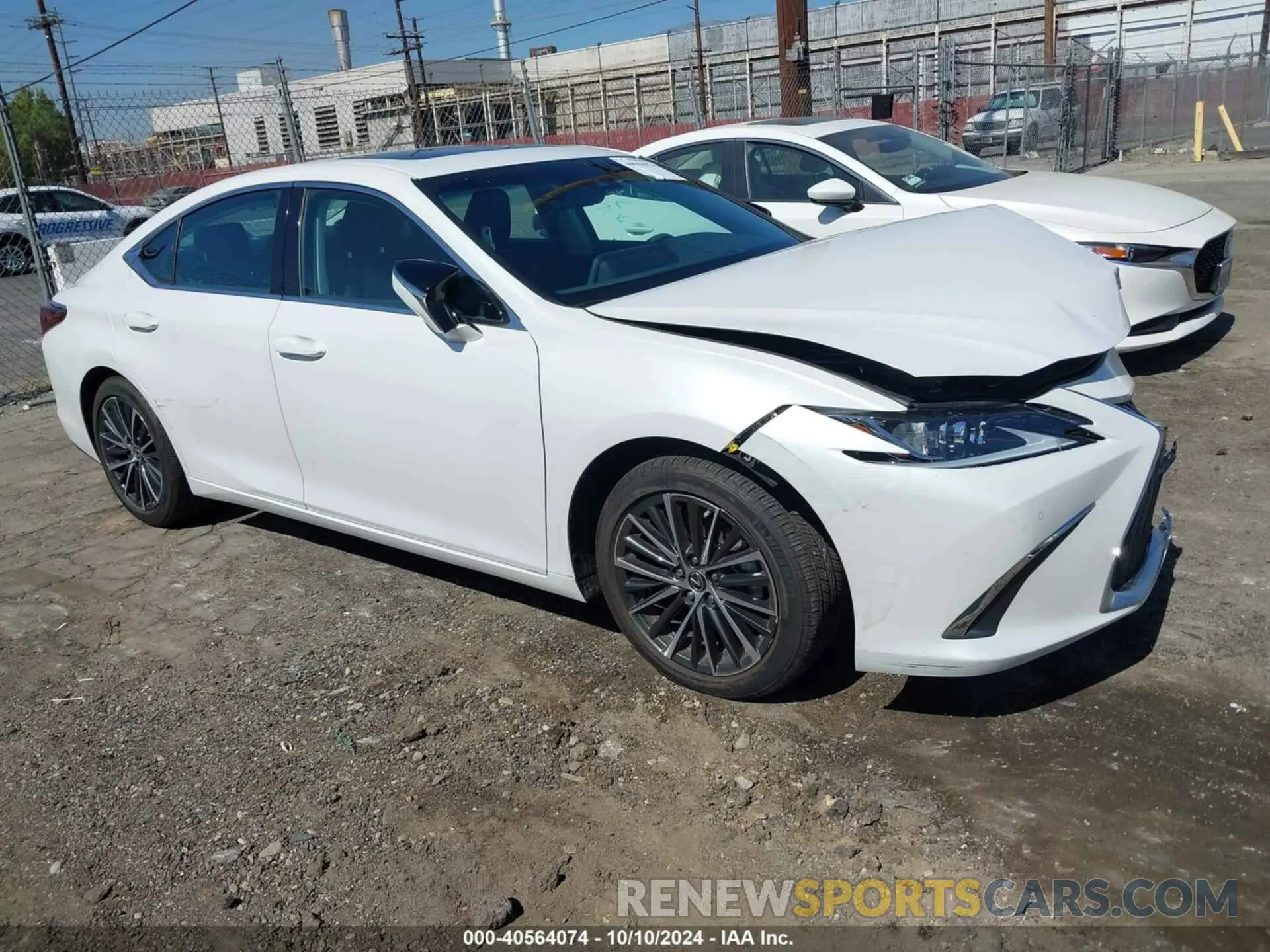 1 Photograph of a damaged car 58ADZ1B18PU153302 LEXUS ES 2023