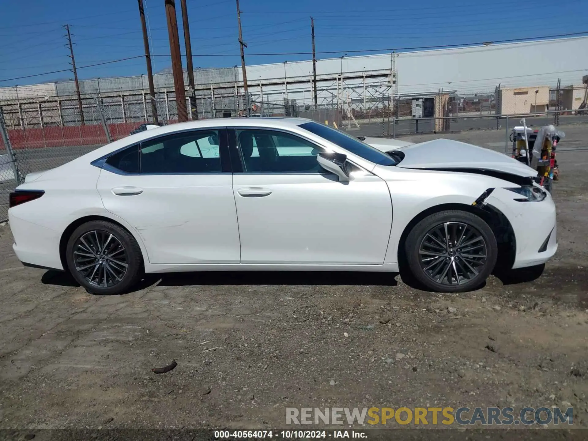 13 Photograph of a damaged car 58ADZ1B18PU153302 LEXUS ES 2023