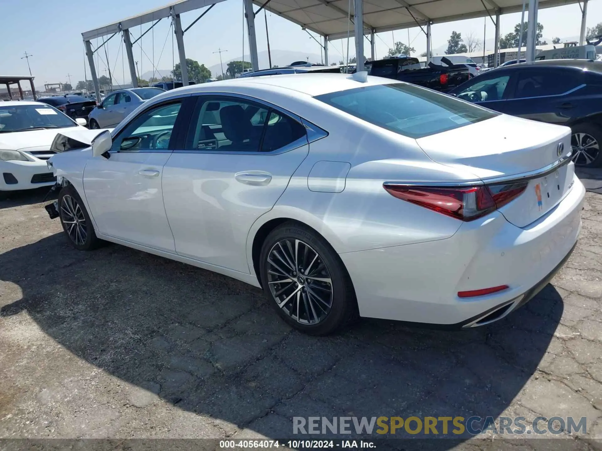 3 Photograph of a damaged car 58ADZ1B18PU153302 LEXUS ES 2023