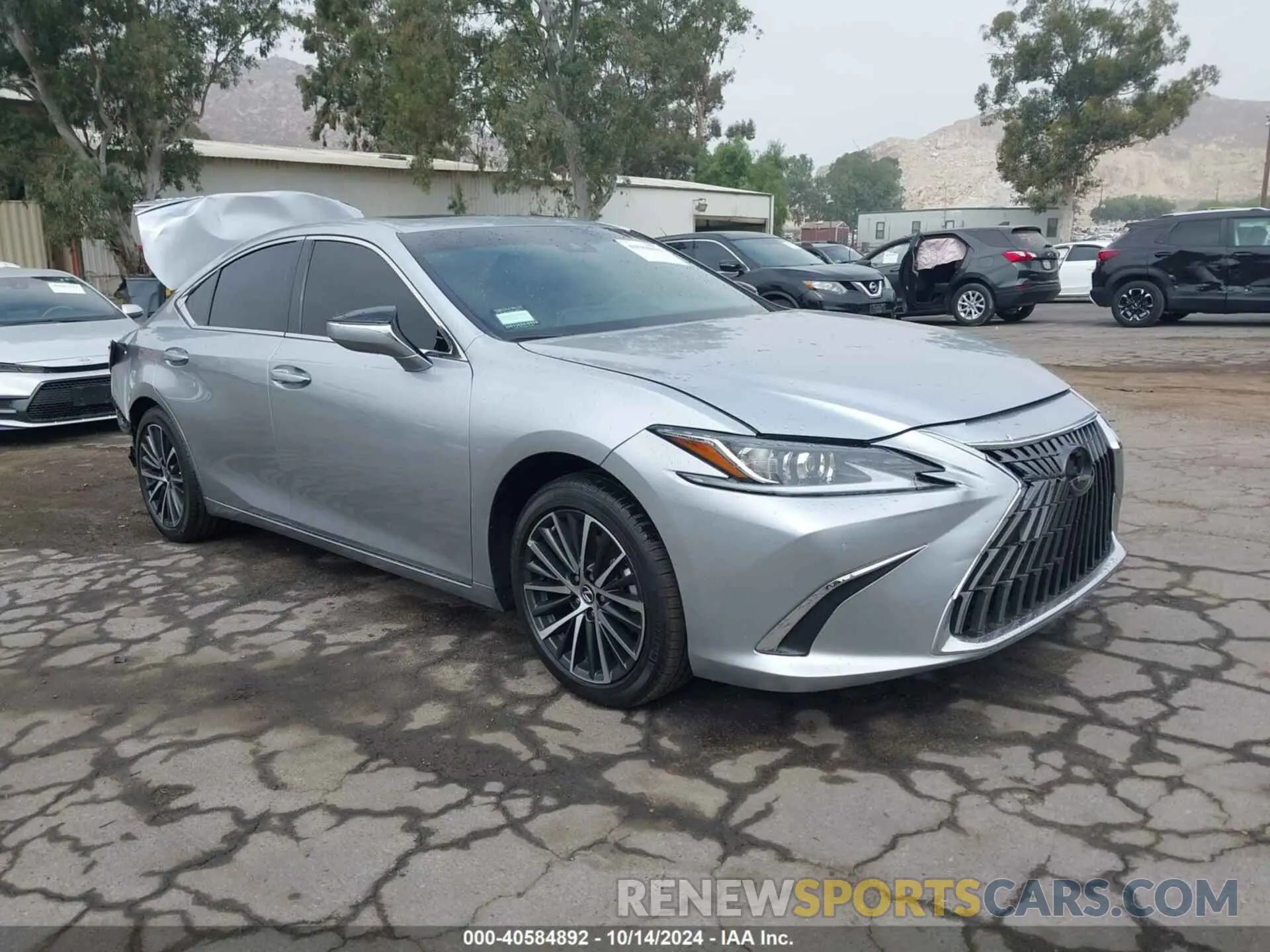 1 Photograph of a damaged car 58ADZ1B11RU173667 LEXUS ES 2024