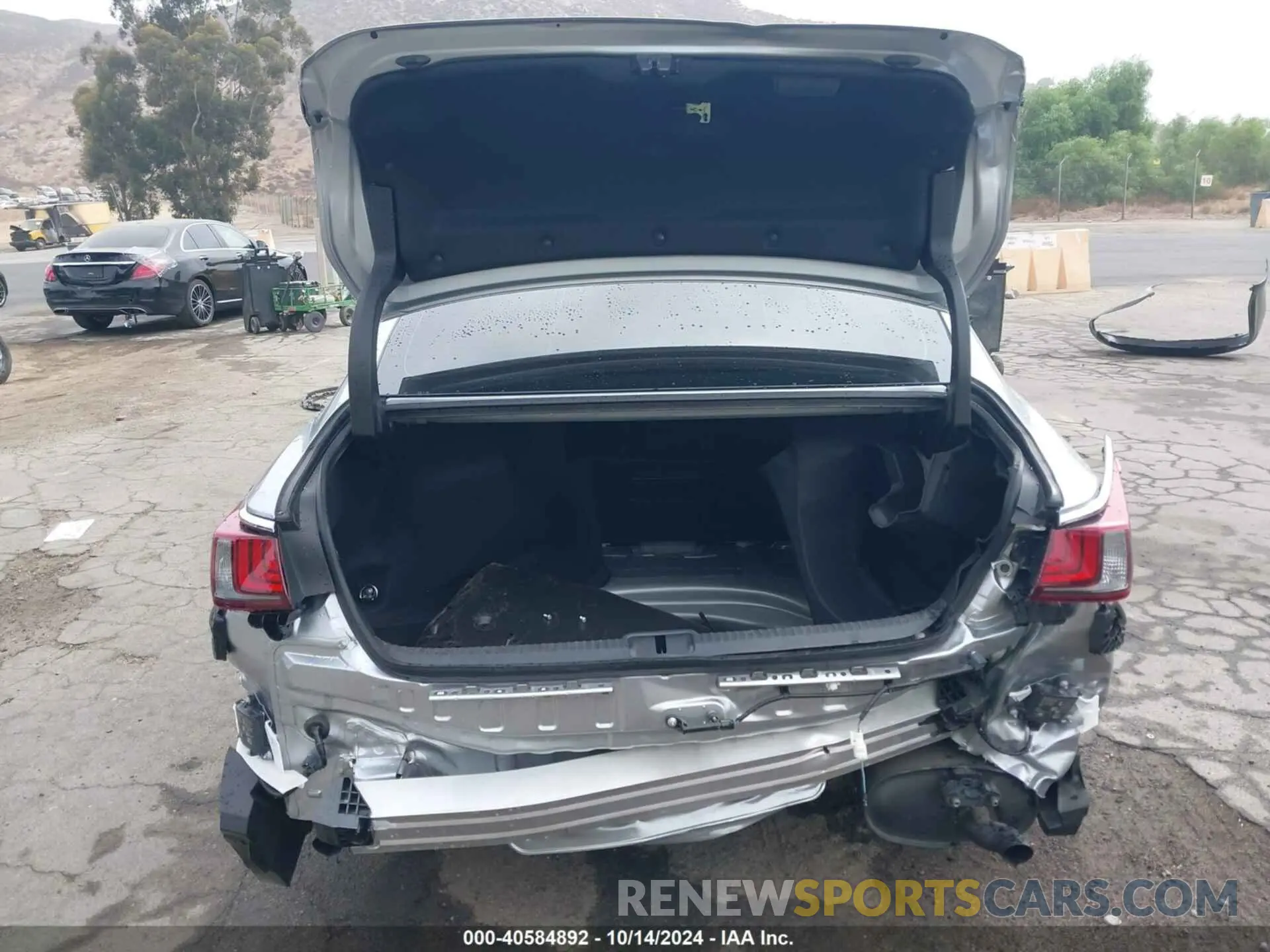17 Photograph of a damaged car 58ADZ1B11RU173667 LEXUS ES 2024