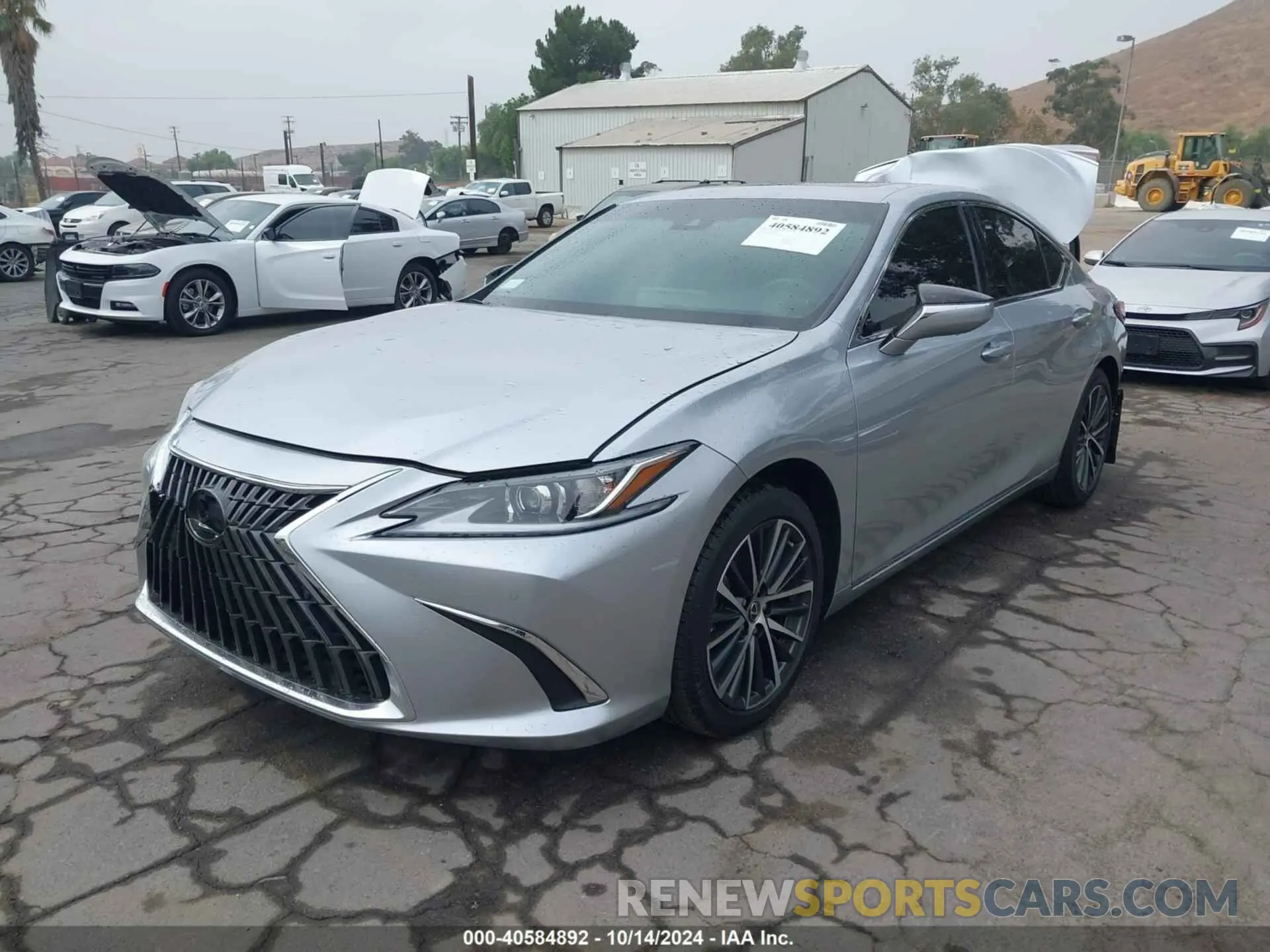 2 Photograph of a damaged car 58ADZ1B11RU173667 LEXUS ES 2024