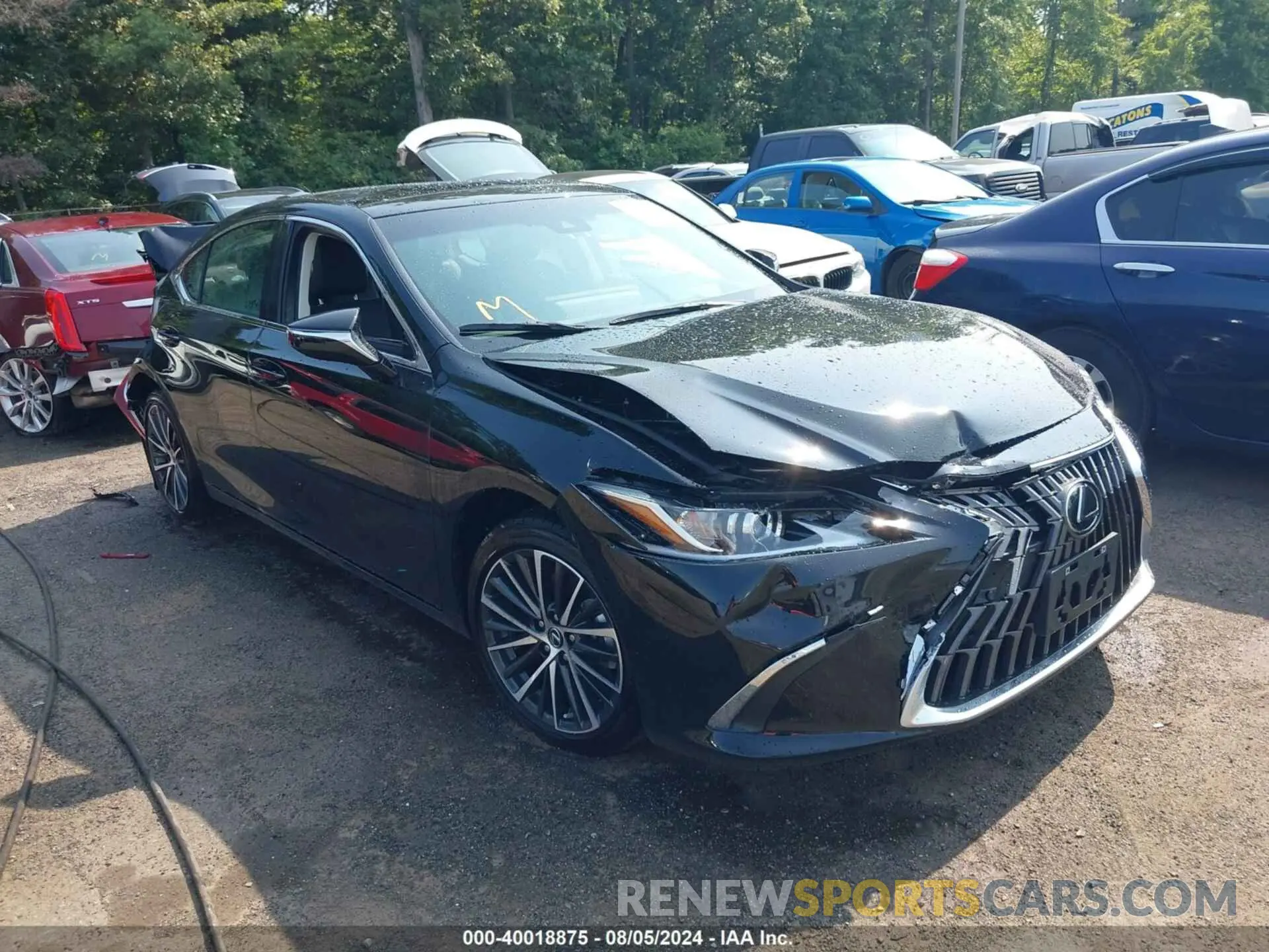 1 Photograph of a damaged car 58ADZ1B1XRU170525 LEXUS ES 2024