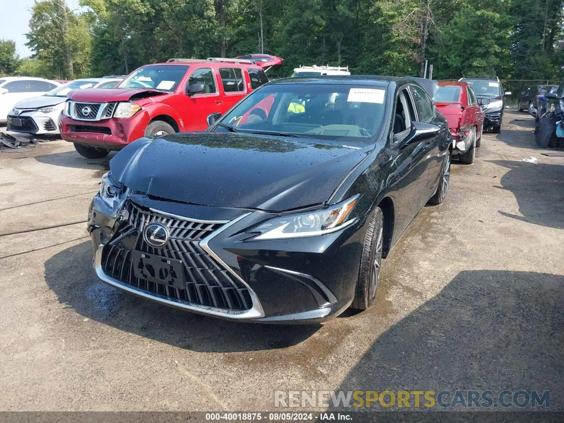 2 Photograph of a damaged car 58ADZ1B1XRU170525 LEXUS ES 2024