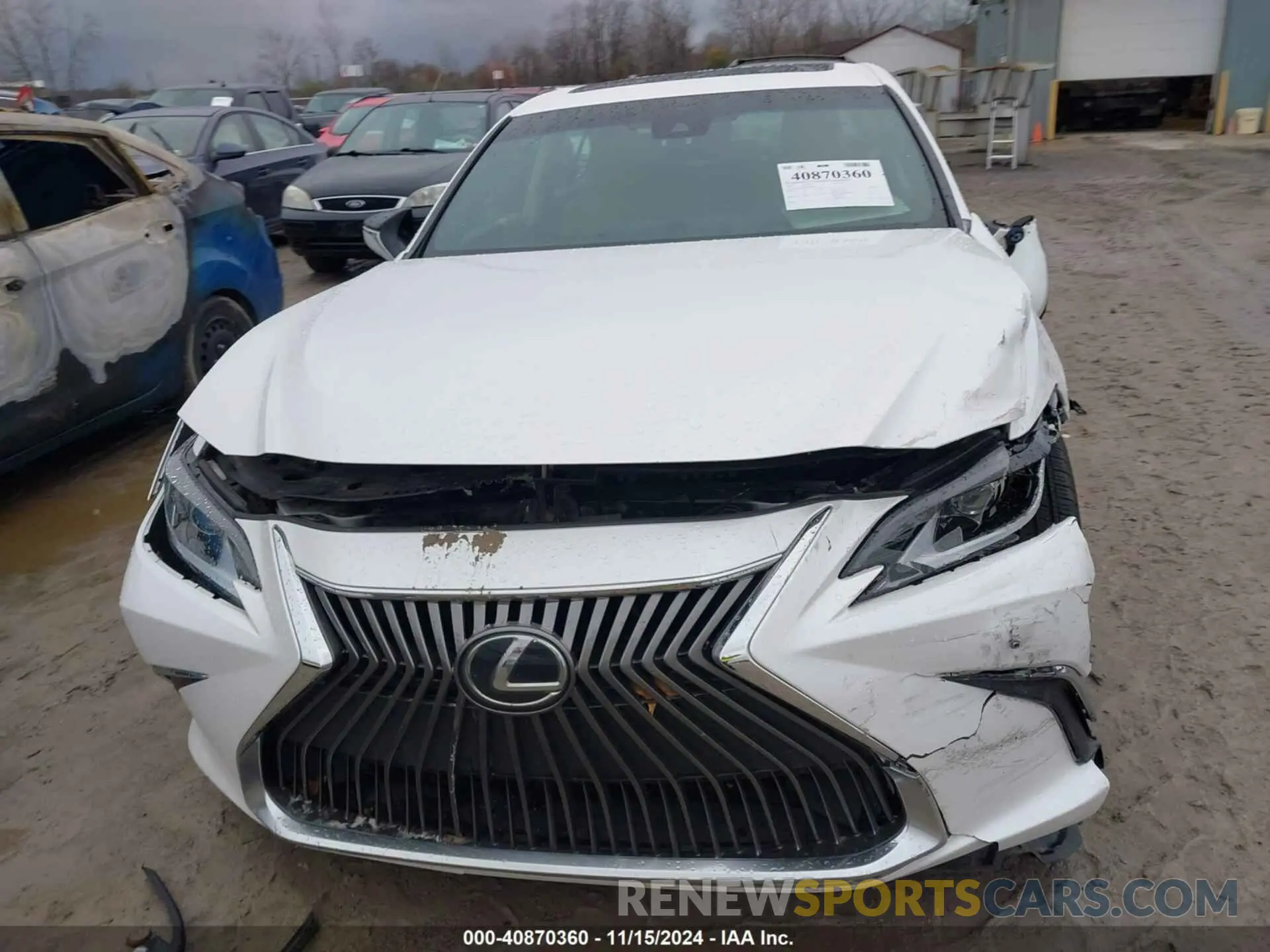 12 Photograph of a damaged car 58AC11D10MU001395 LEXUS ES 250 2021