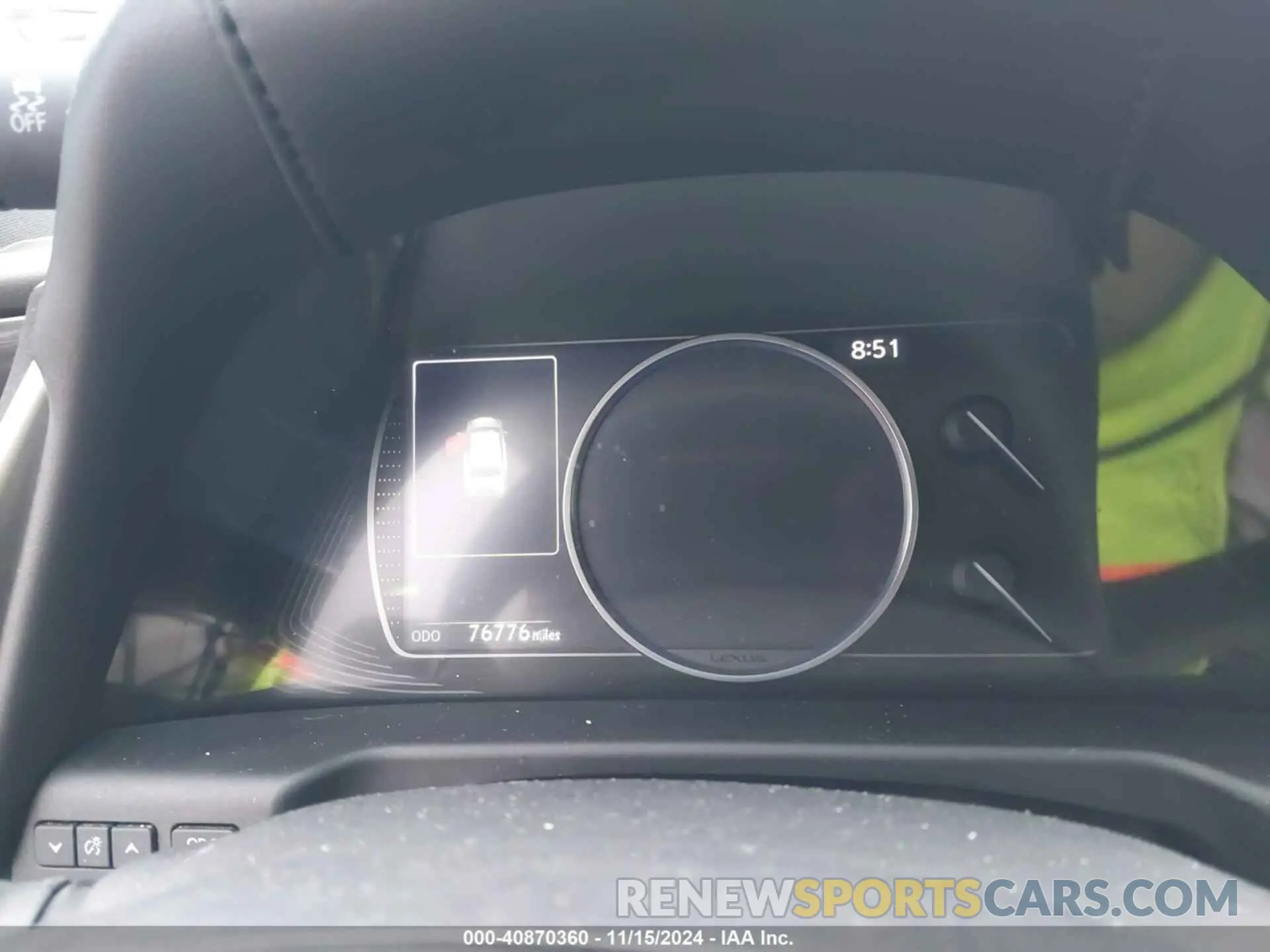 15 Photograph of a damaged car 58AC11D10MU001395 LEXUS ES 250 2021