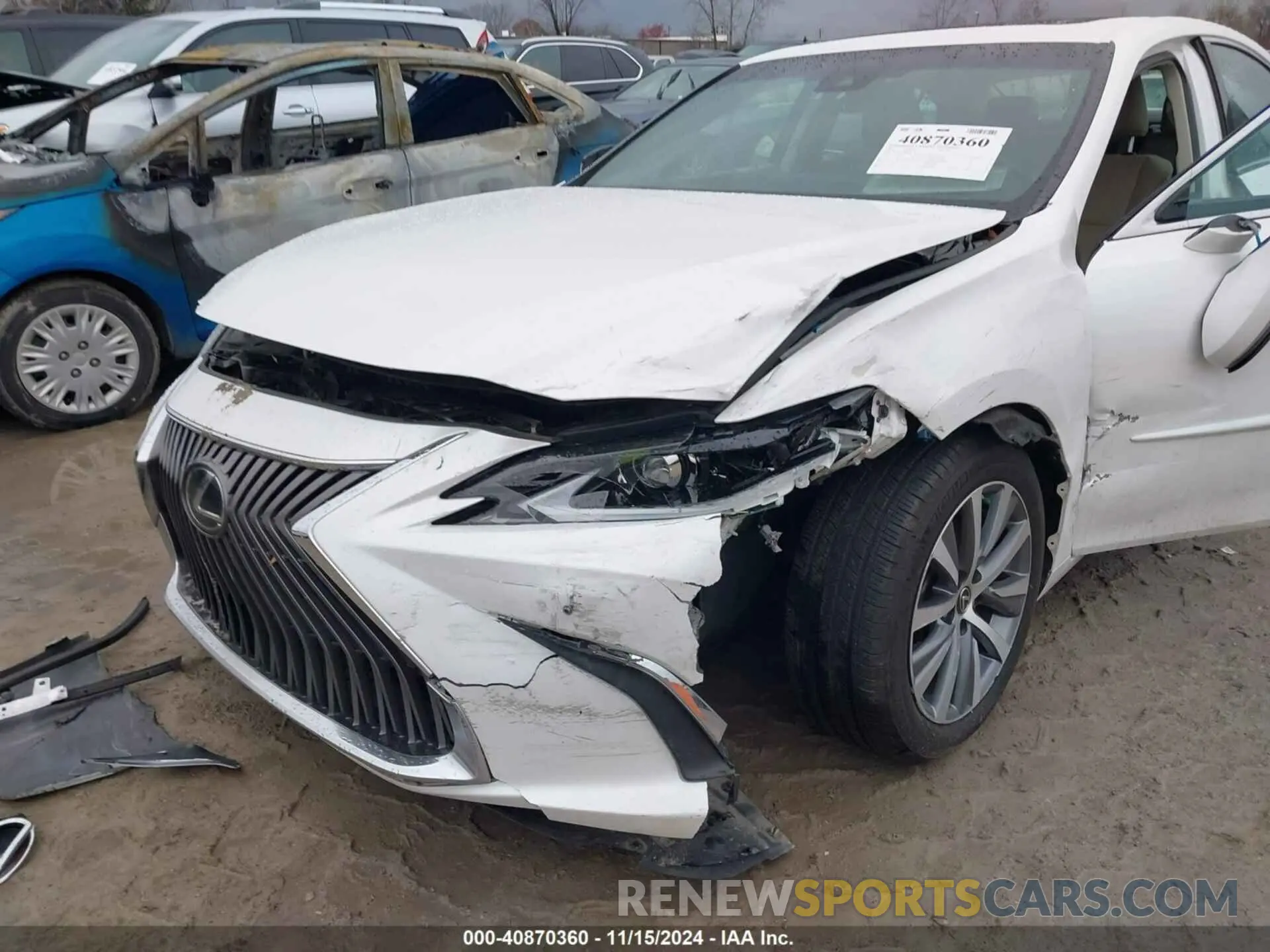 6 Photograph of a damaged car 58AC11D10MU001395 LEXUS ES 250 2021