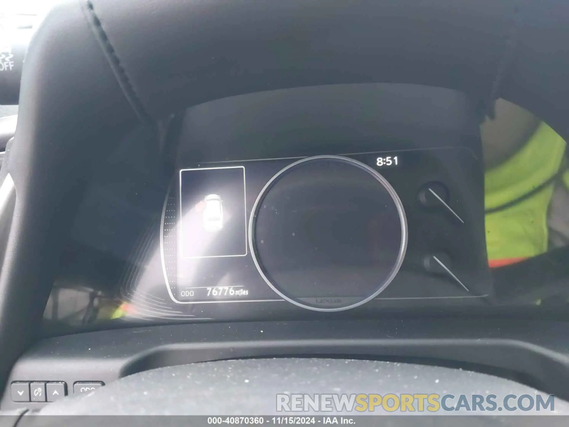 7 Photograph of a damaged car 58AC11D10MU001395 LEXUS ES 250 2021