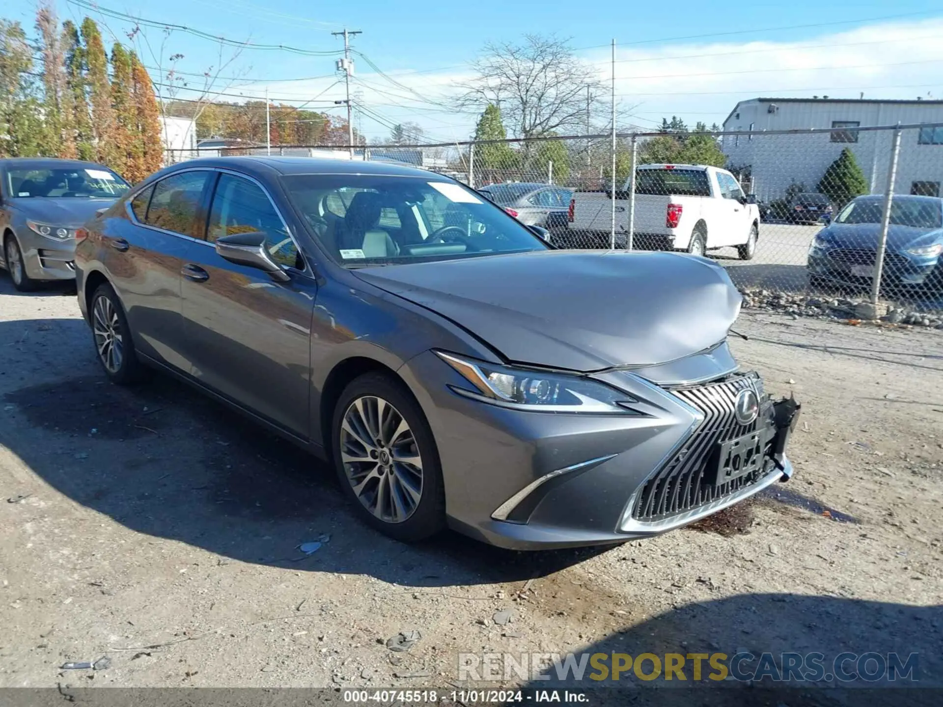 1 Photograph of a damaged car 58AD11D10MU005032 LEXUS ES 250 2021