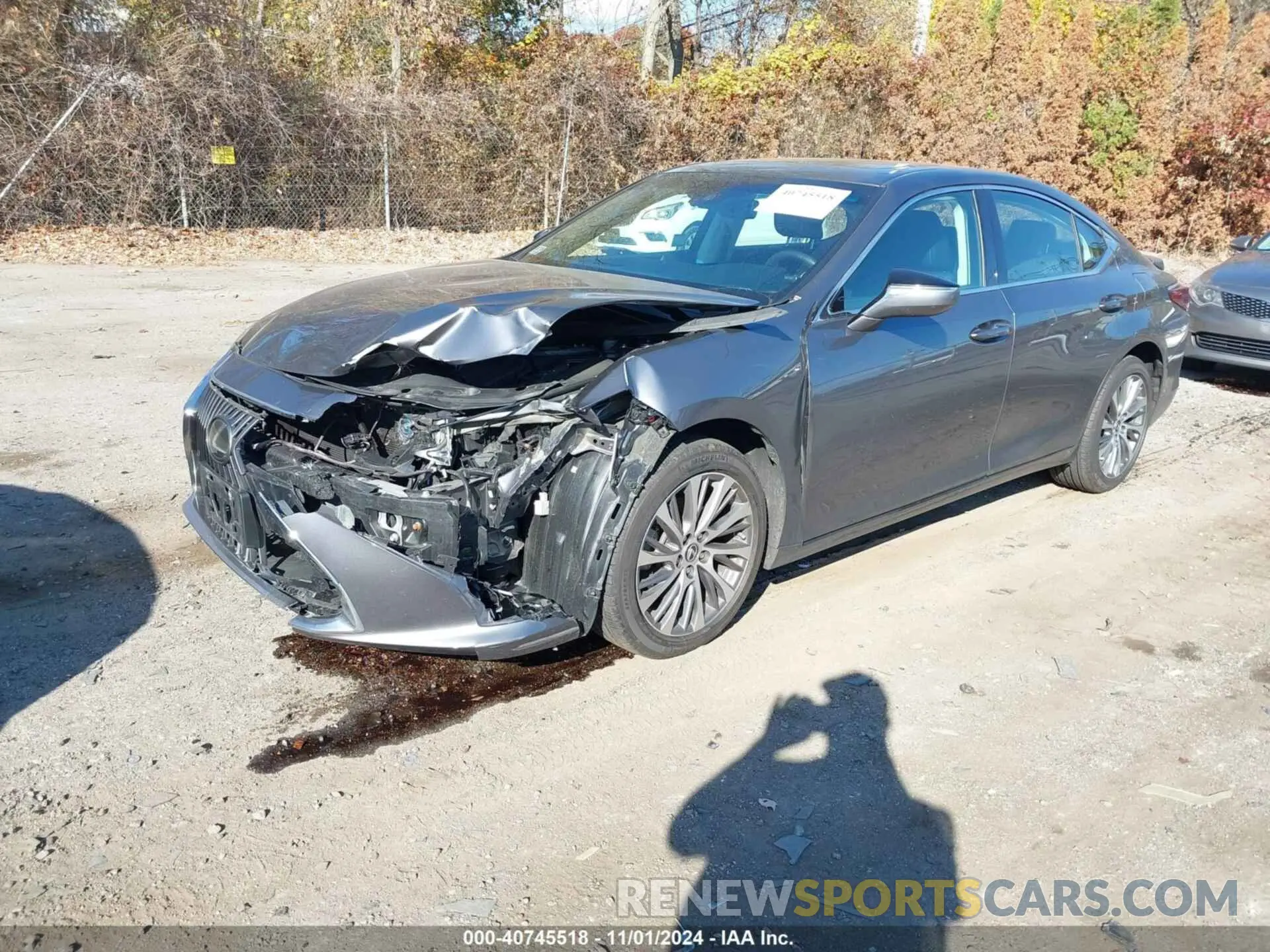 2 Photograph of a damaged car 58AD11D10MU005032 LEXUS ES 250 2021