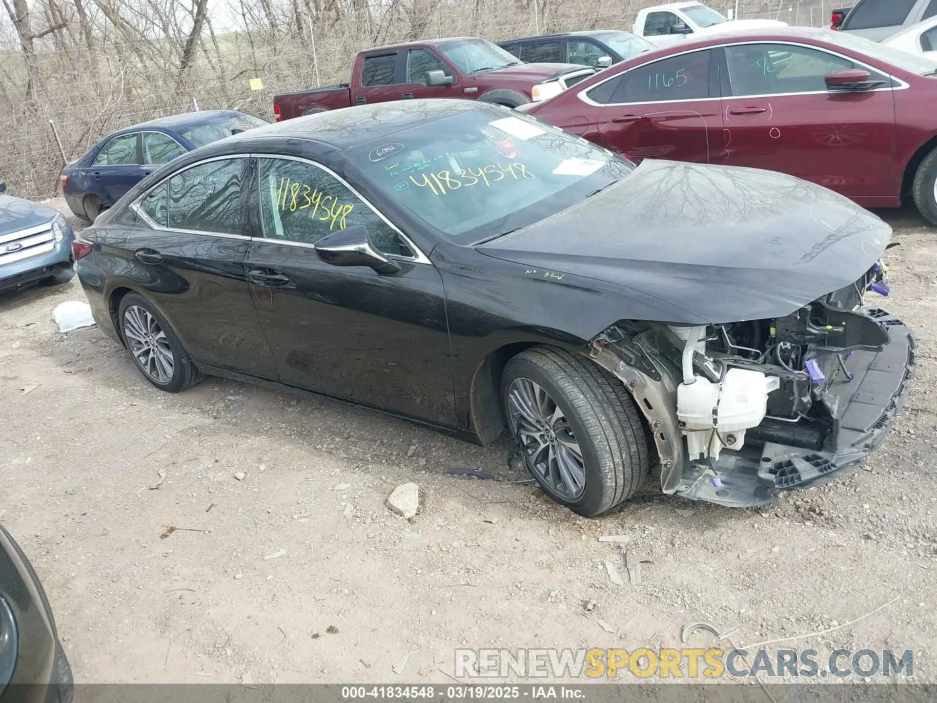 1 Photograph of a damaged car 58AD11D11MU007601 LEXUS ES 250 2021