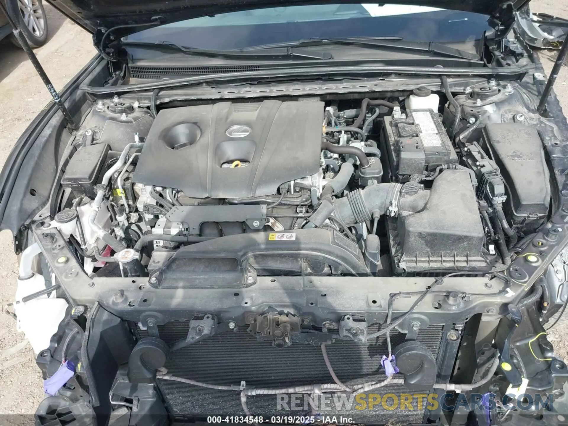 10 Photograph of a damaged car 58AD11D11MU007601 LEXUS ES 250 2021