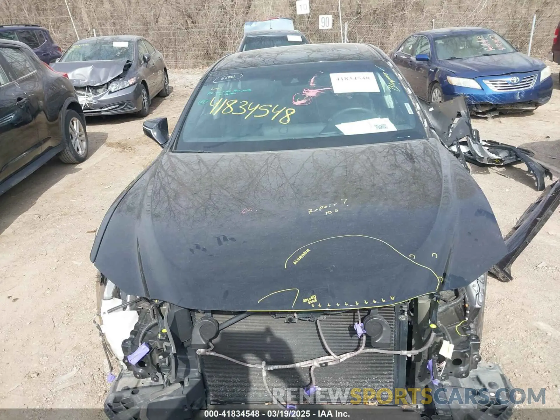 12 Photograph of a damaged car 58AD11D11MU007601 LEXUS ES 250 2021