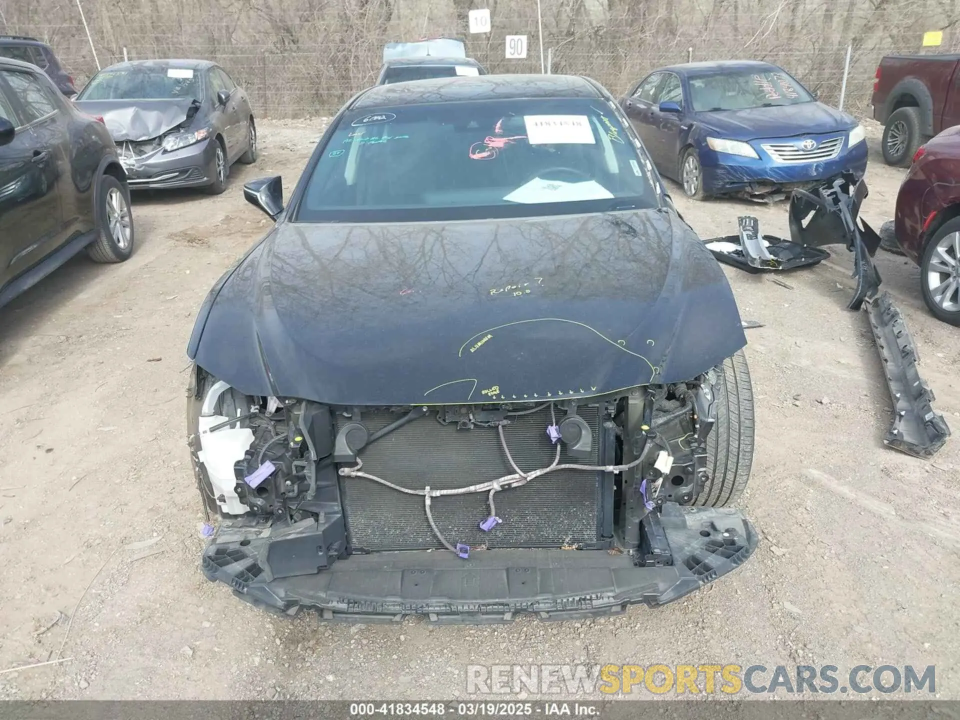 17 Photograph of a damaged car 58AD11D11MU007601 LEXUS ES 250 2021